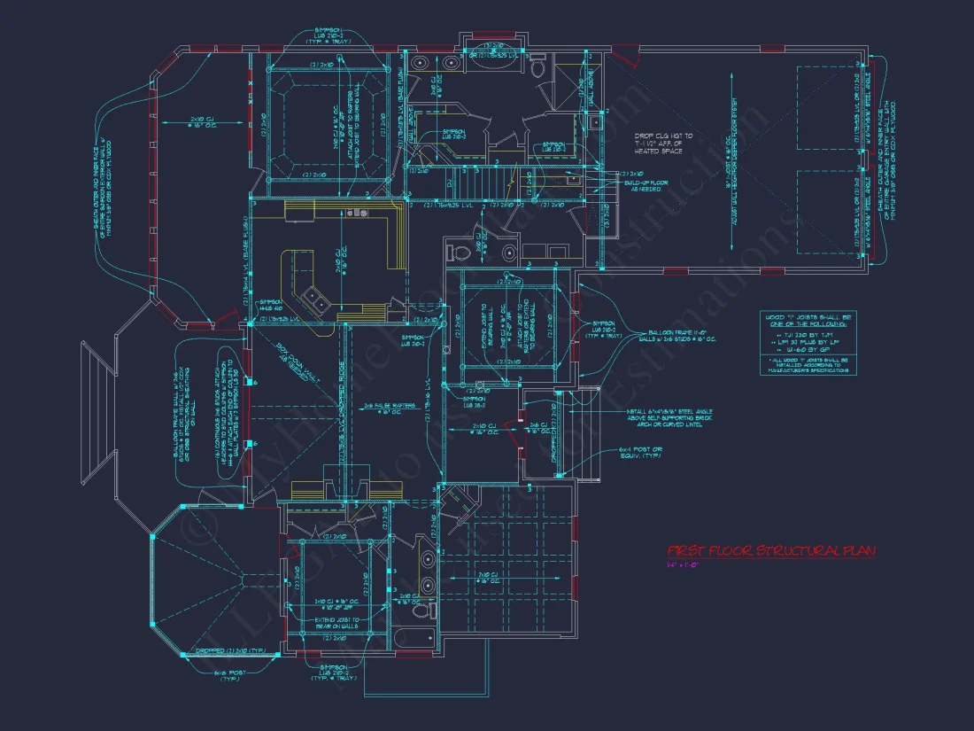 Stunning 2-Story house Plan with CAD Designs & Floor Plans