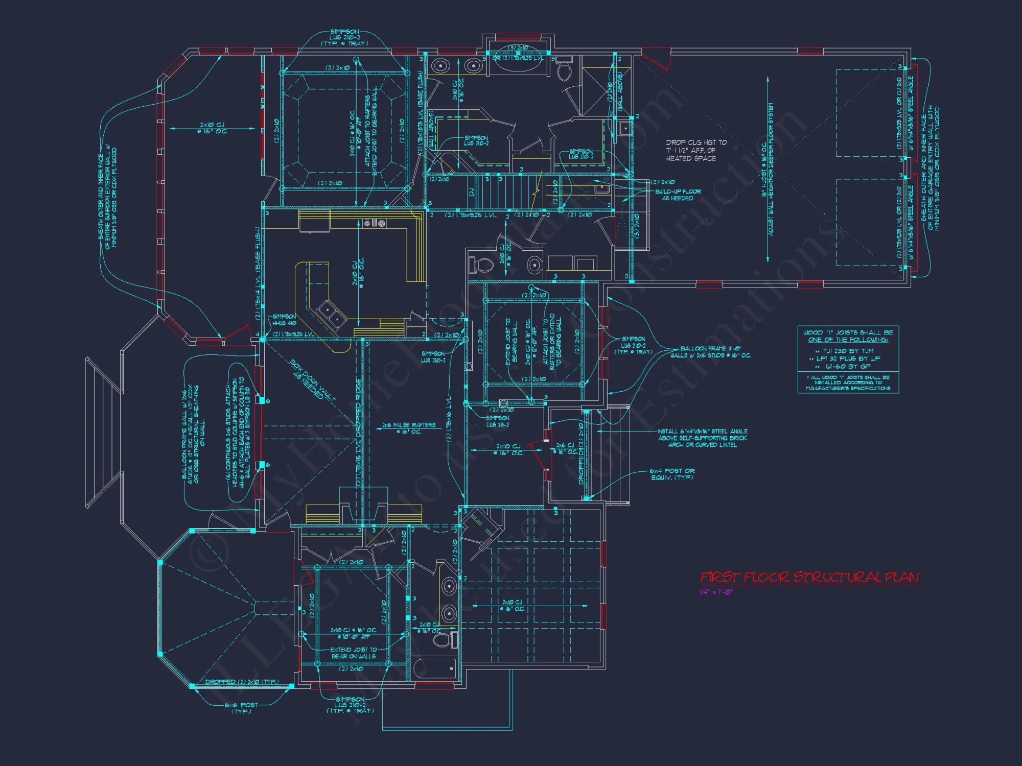 Stunning 2-Story house Plan with CAD Designs & Floor Plans