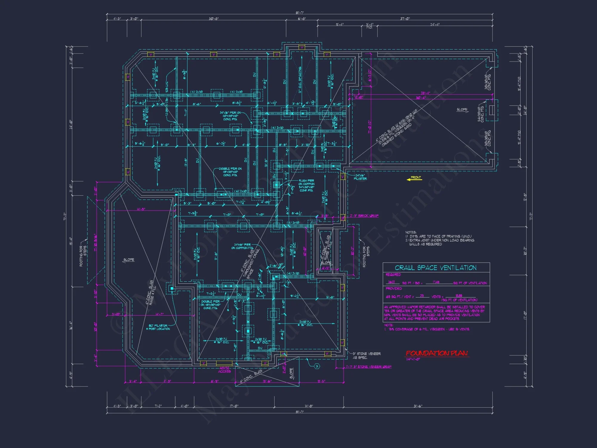 Stunning 2-Story house Plan with CAD Designs & Floor Plans