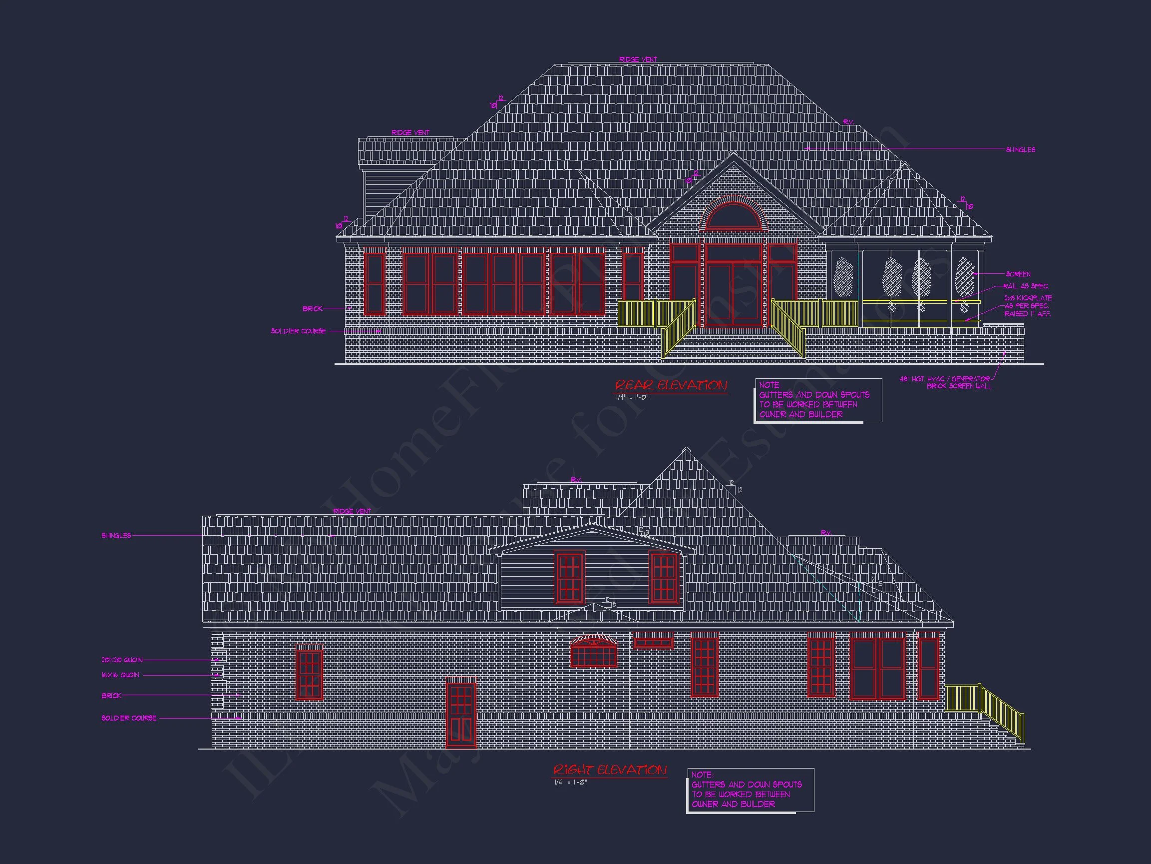 Stunning 2-Story house Plan with CAD Designs & Floor Plans