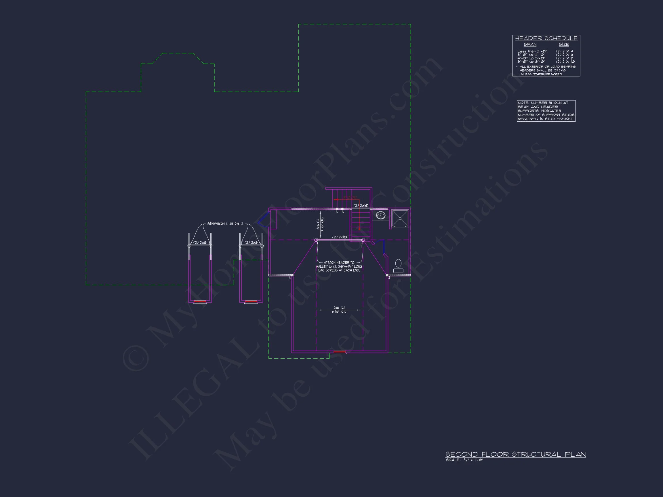 8-1579 HOUSE PLAN - Spacious 56' Wide House Plan with Bonus Room | CAD Designs 11 CAD Designs