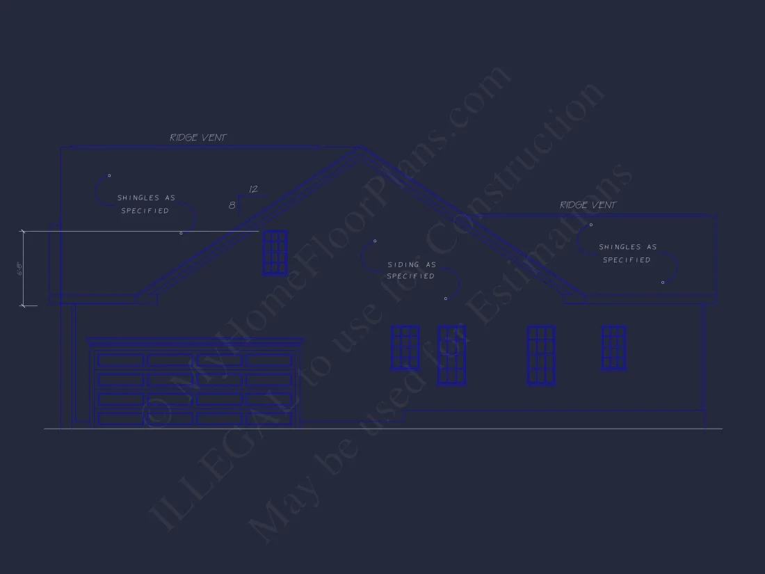 Spacious 56' Wide house Plan with Bonus Room