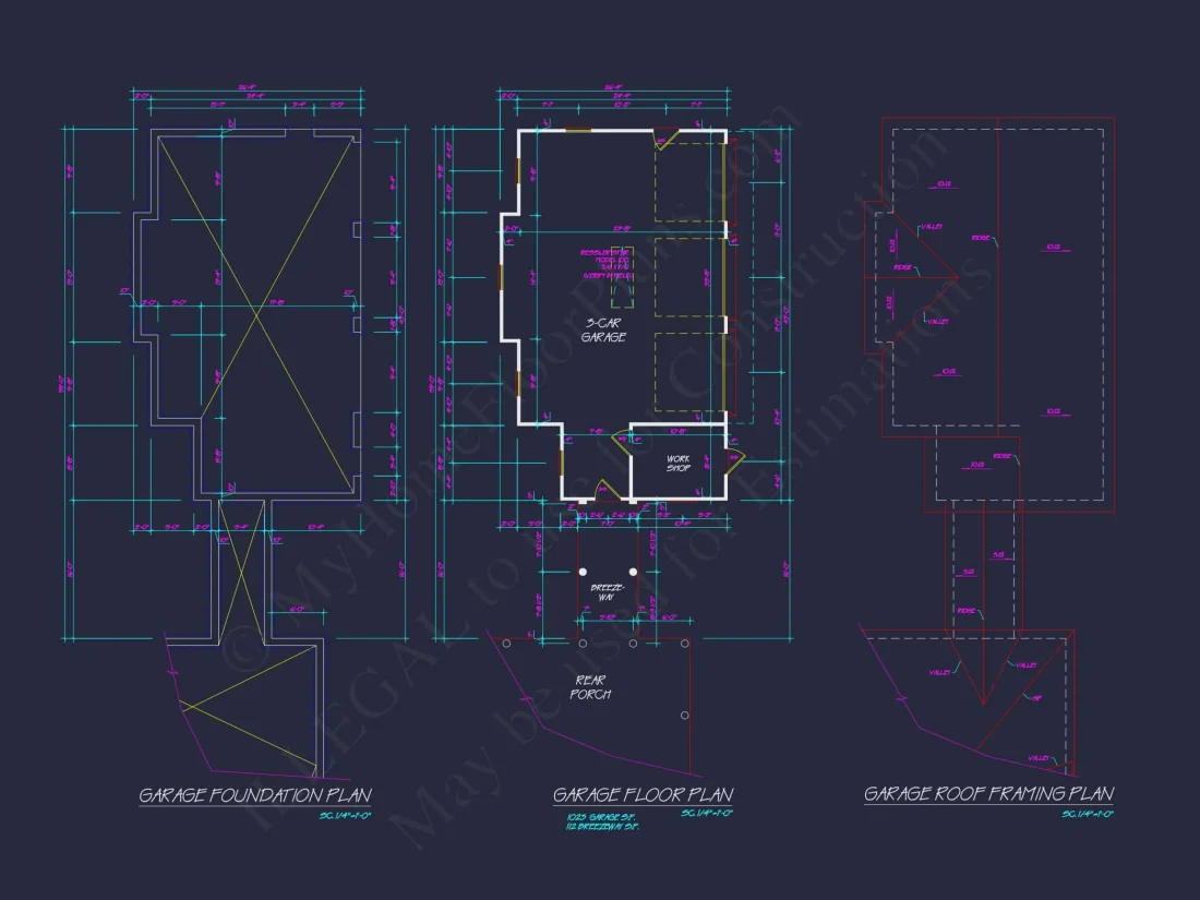 Spacious 3-Story house Plan with CAD Designs and Brick Exterior