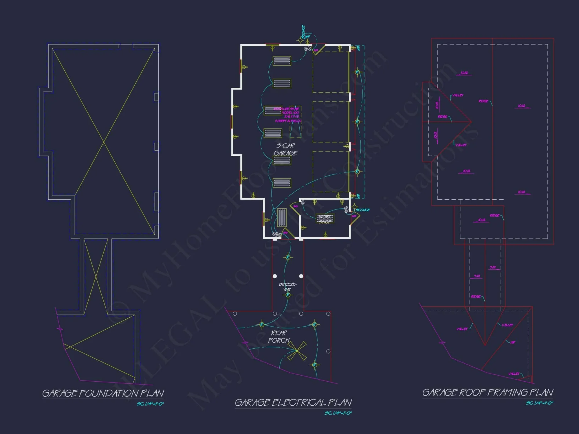 Spacious 3-Story house Plan with CAD Designs and Brick Exterior