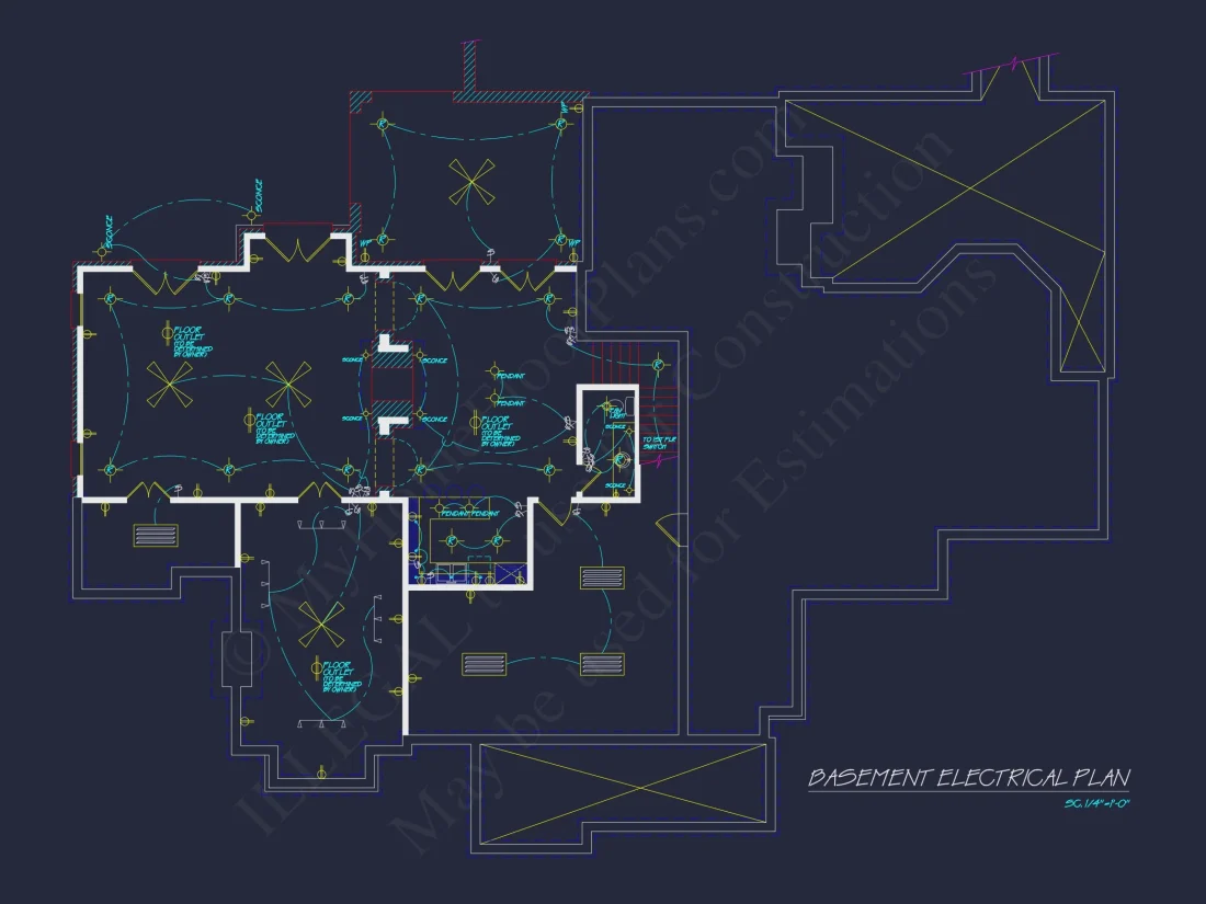 Spacious 3-Story house Plan with CAD Designs and Brick Exterior