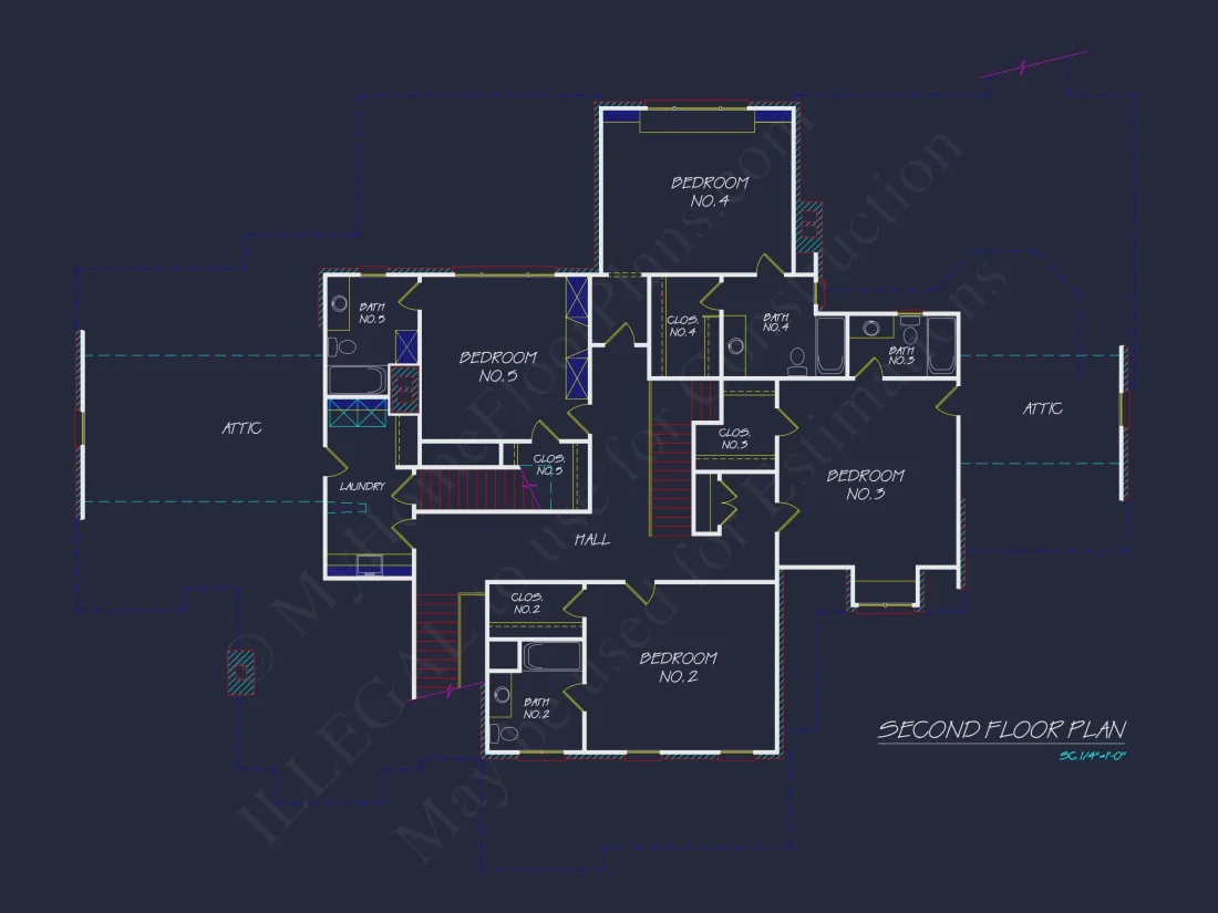 Spacious 3-Story house Plan with CAD Designs and Brick Exterior