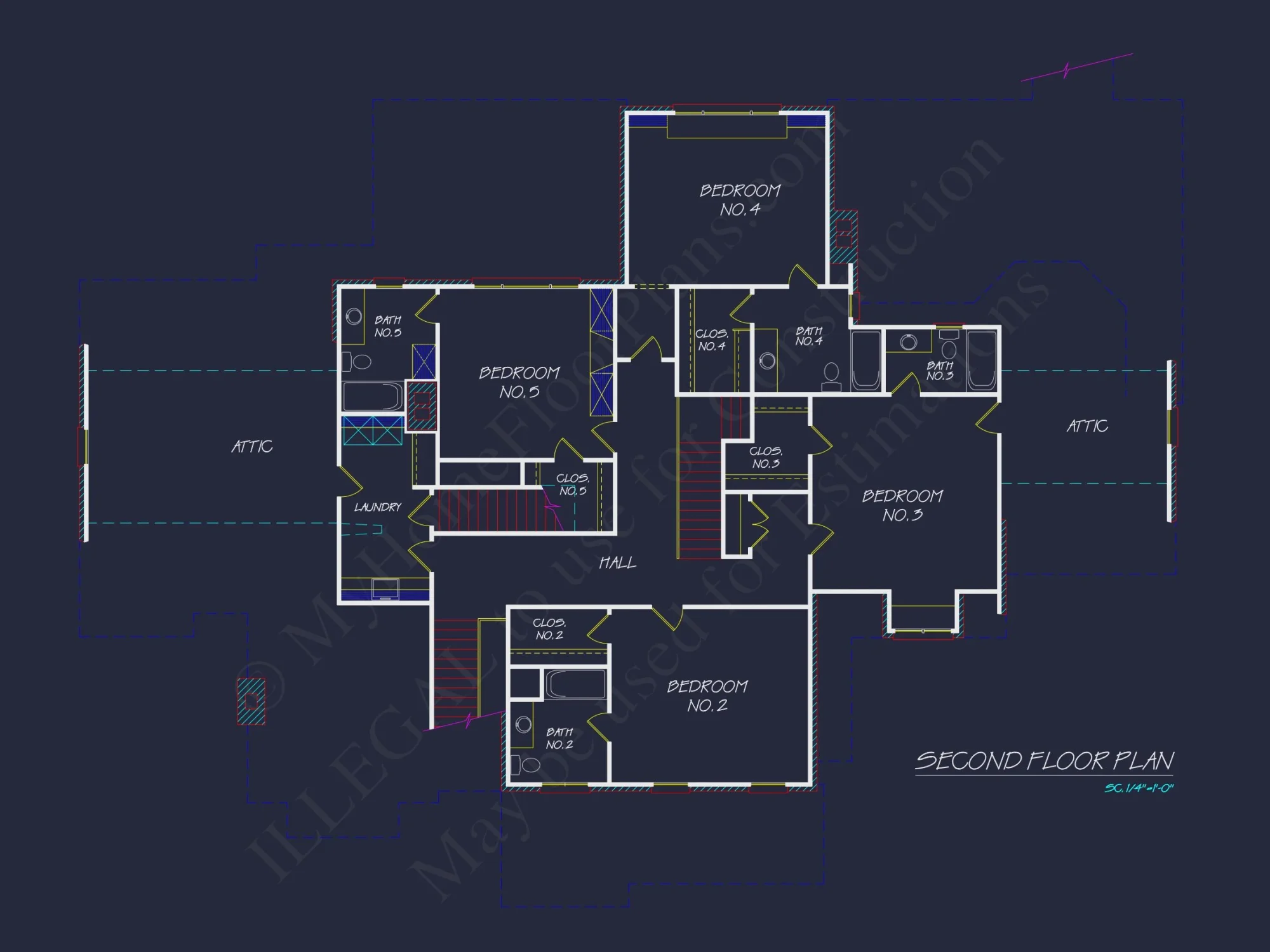 Spacious 3-Story house Plan with CAD Designs and Brick Exterior
