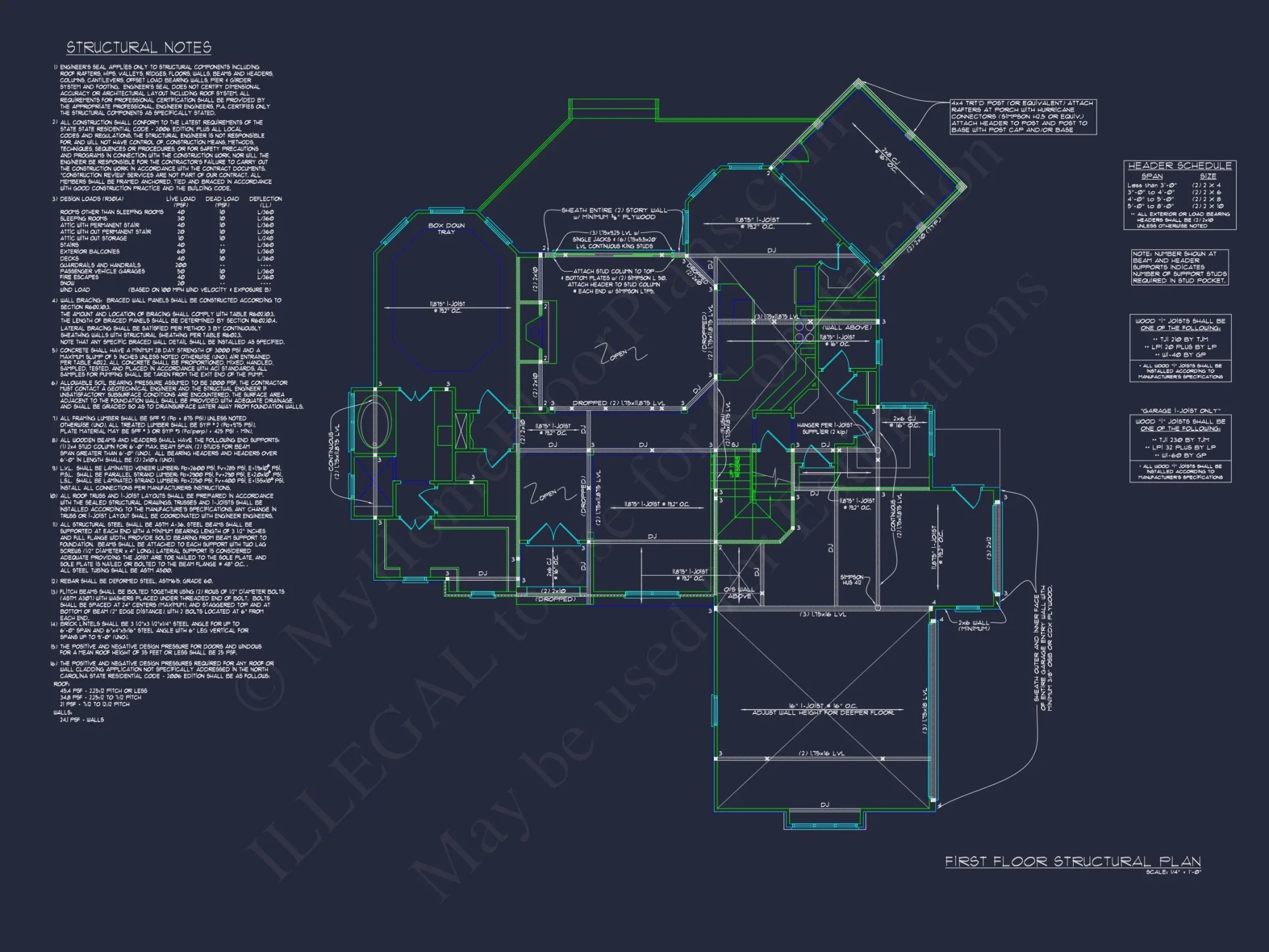 Elegant house Design: CAD Floor Plan with Blueprint & Features