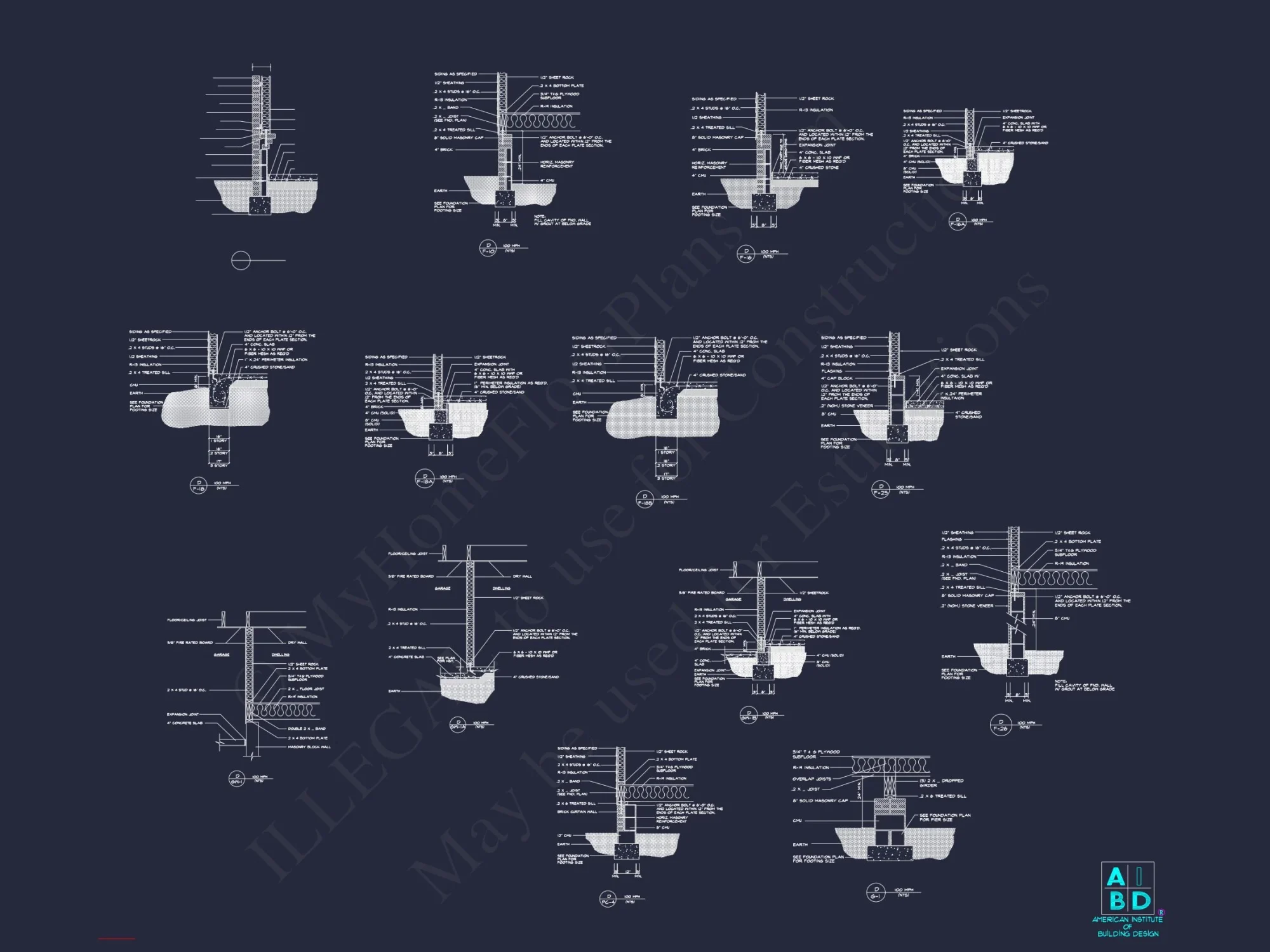 Beautiful Two-Story house Plan with CAD Designs and Floor Plans
