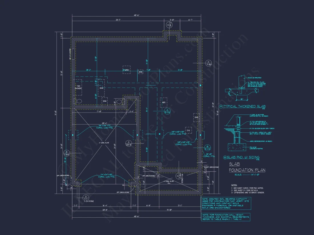 Beautiful Two-Story house Plan with CAD Designs and Floor Plans