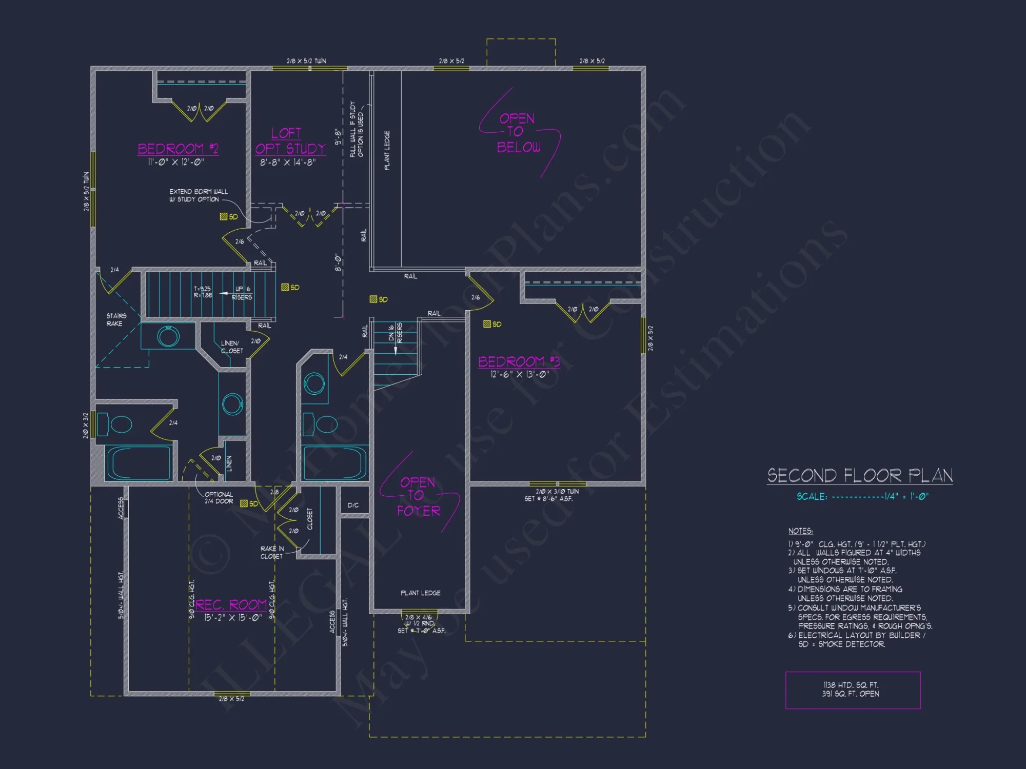 Beautiful Two-Story house Plan with CAD Designs and Floor Plans