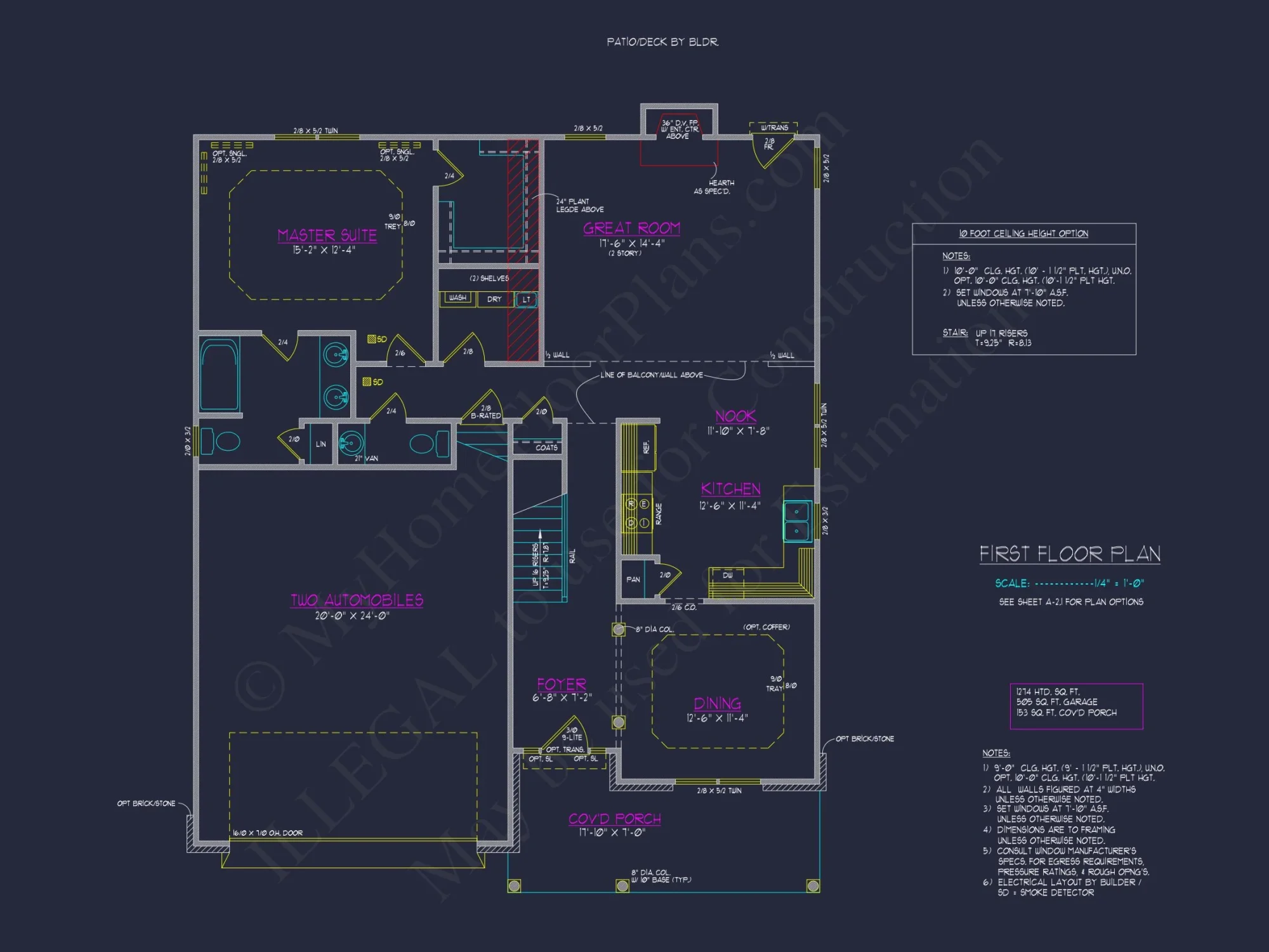 Beautiful Two-Story house Plan with CAD Designs and Floor Plans