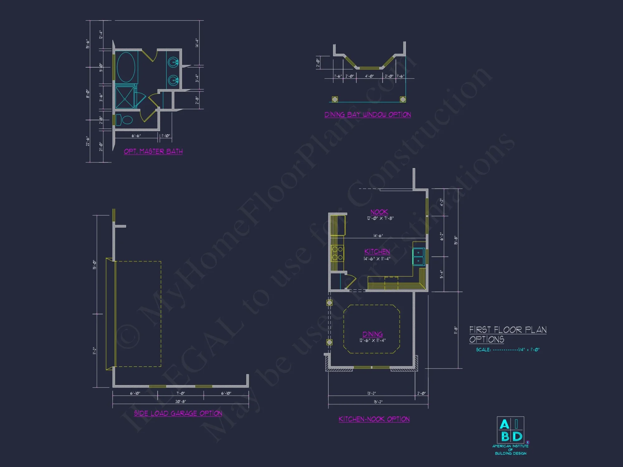 Beautiful Two-Story house Plan with CAD Designs and Floor Plans