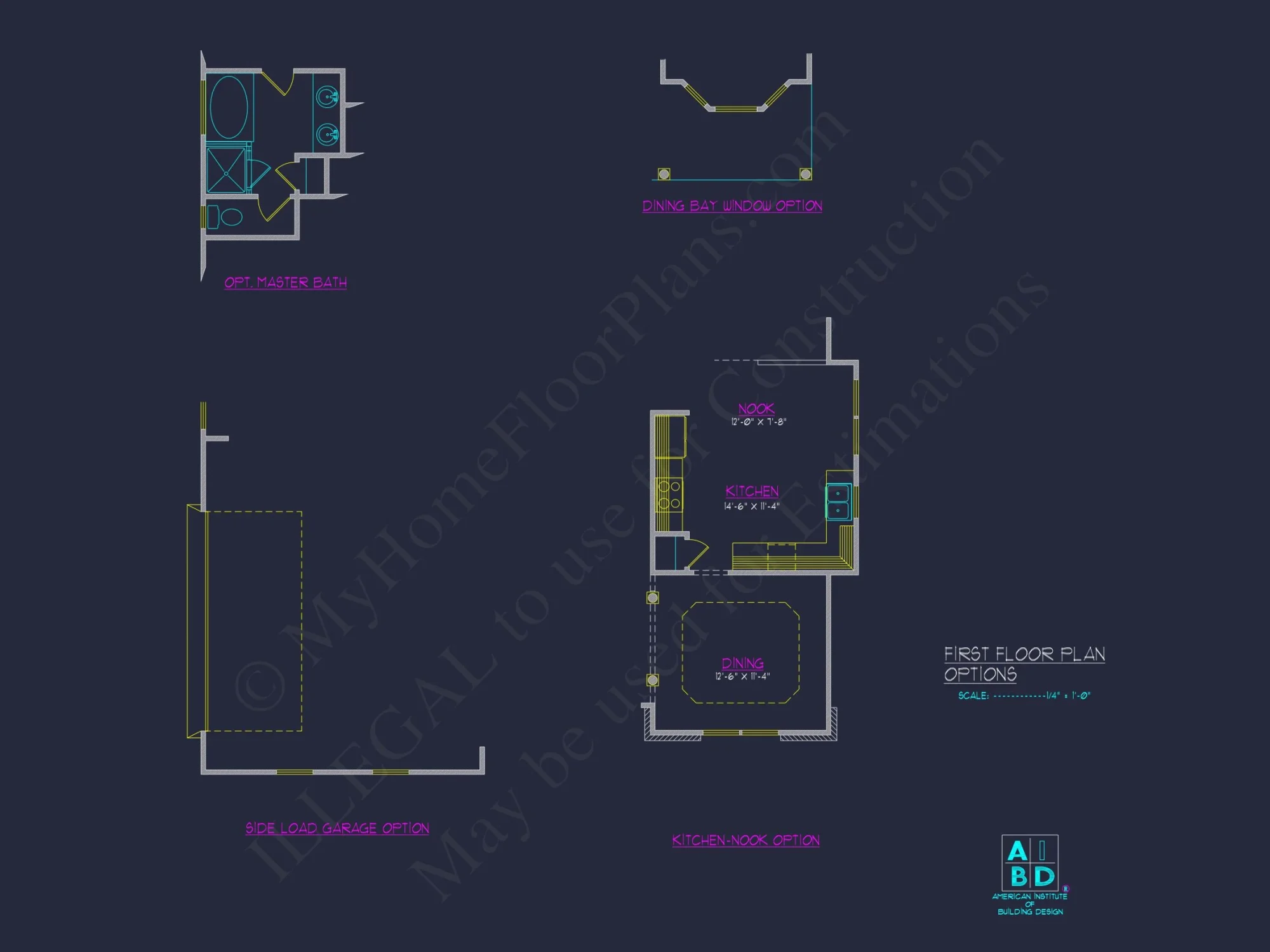 Beautiful Two-Story house Plan with CAD Designs and Floor Plans