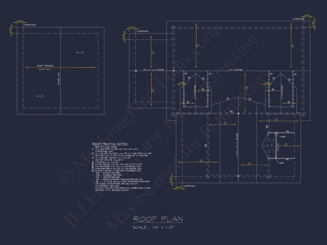 Spacious 2-Story Cabin house Plan with CAD Blueprint Designs
