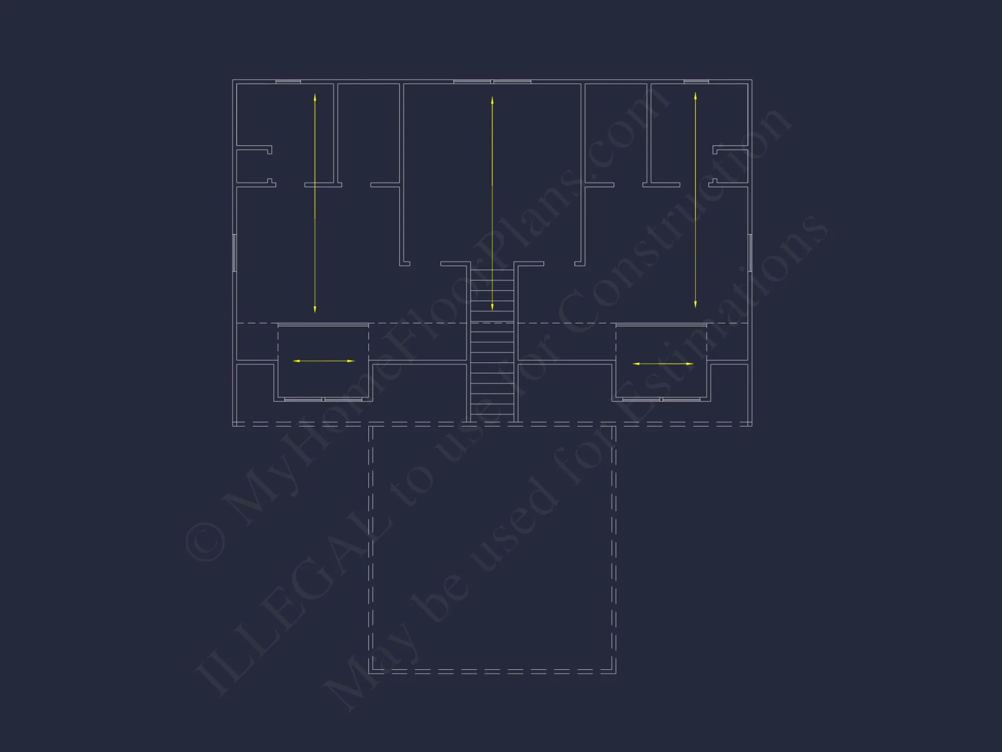 Spacious 2-Story Cabin house Plan with CAD Blueprint Designs