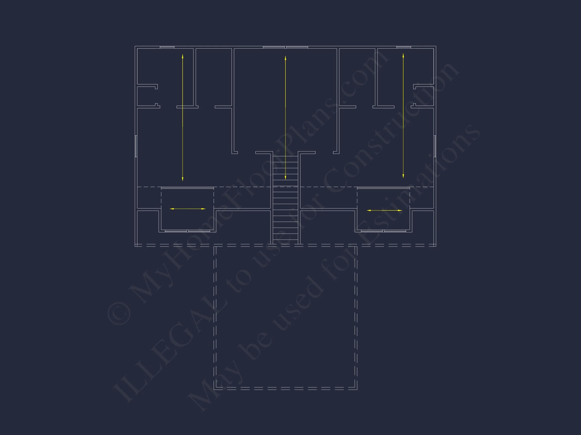 8-1516 CABIN PLAN- 2-story cabin home plan with 1,576 heated sq. ft., 3 beds 13 Spacious 2-Story Cabin house Plan with CAD Blueprint Designs