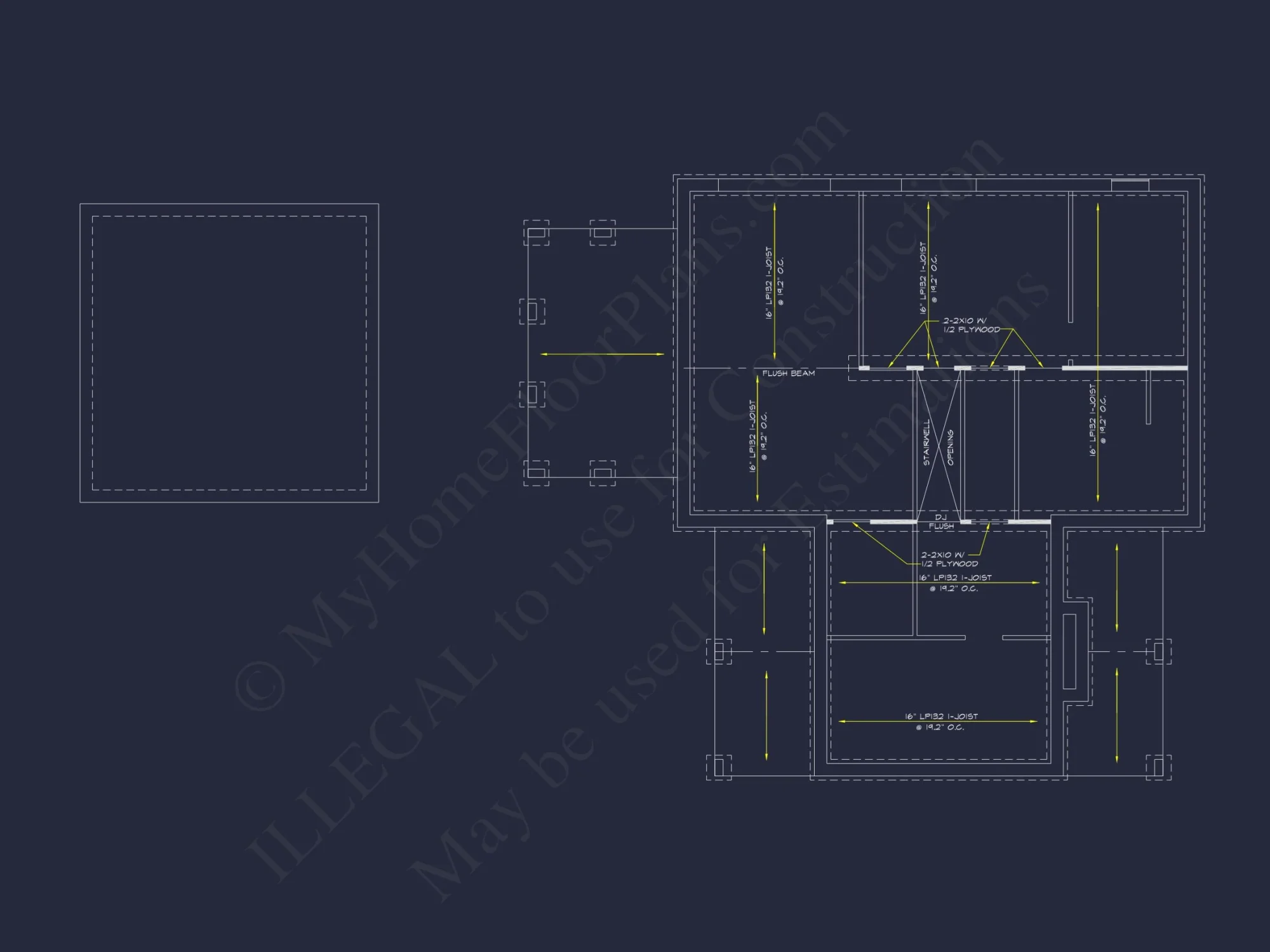 Spacious 2-Story Cabin house Plan with CAD Blueprint Designs