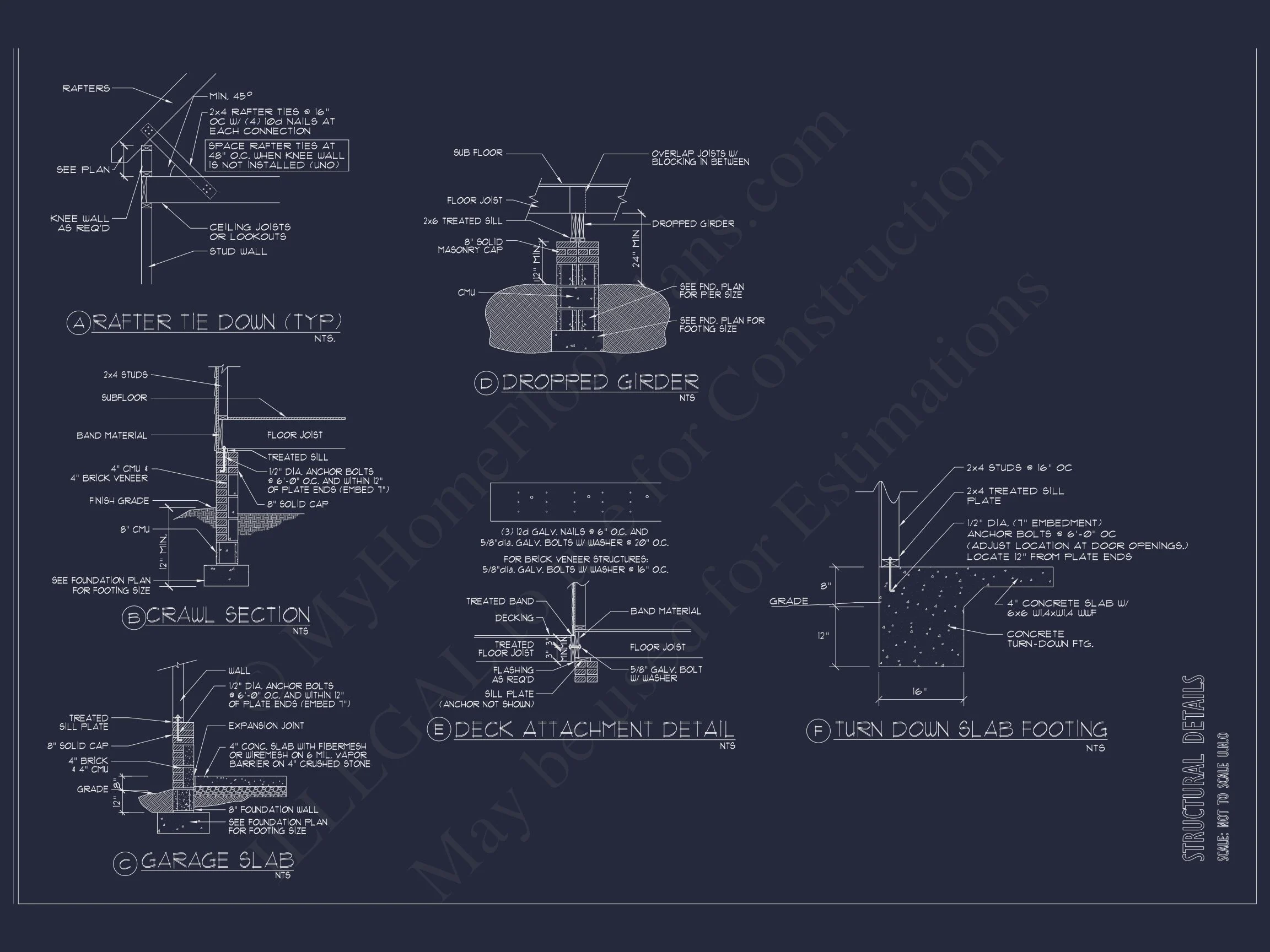 Modern 2-Story house Plan with CAD Designs & Bonus Room