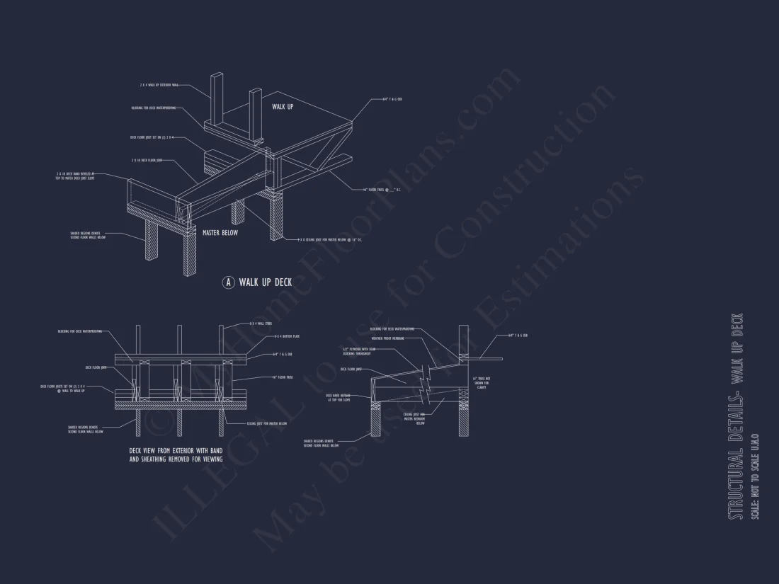 Modern 2-Story house Plan with CAD Designs & Bonus Room
