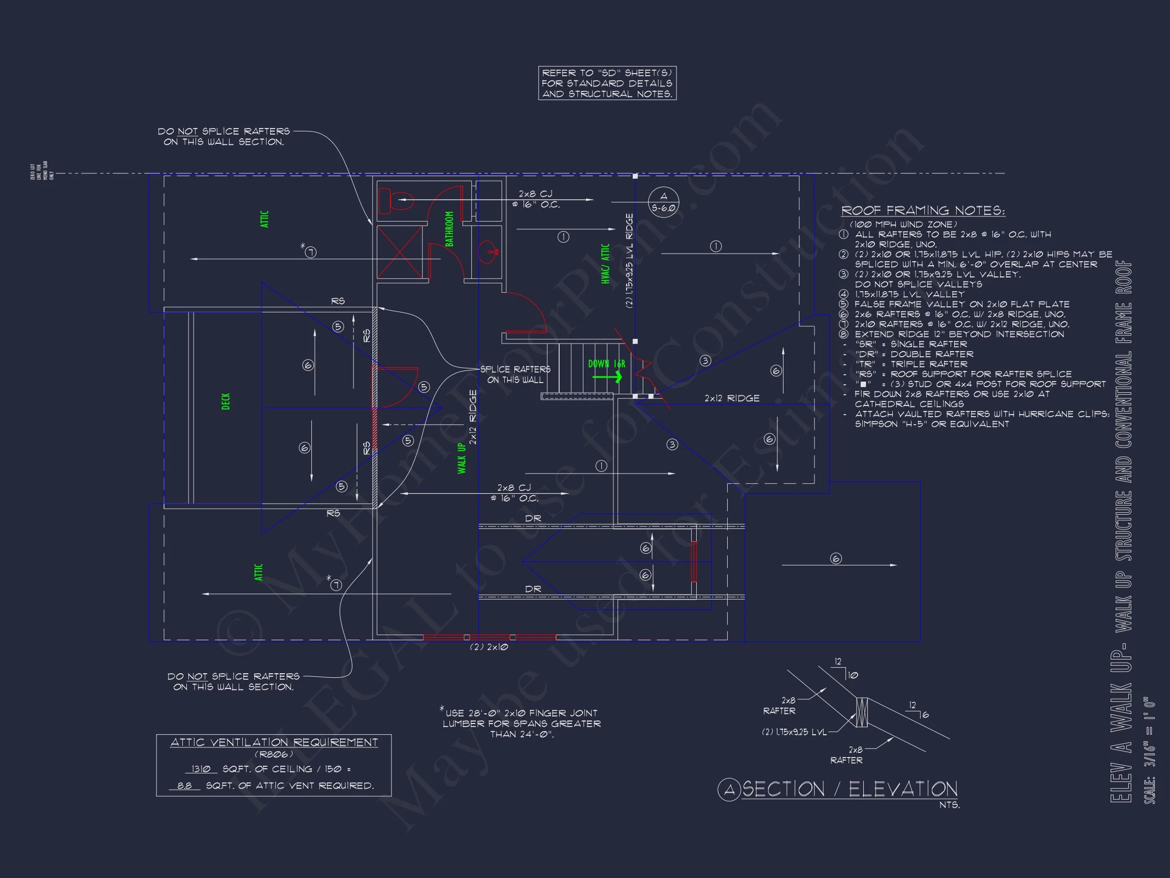 Modern 2-Story house Plan with CAD Designs & Bonus Room