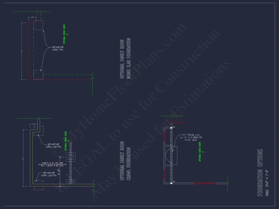 Modern 2-Story house Plan with CAD Designs & Bonus Room