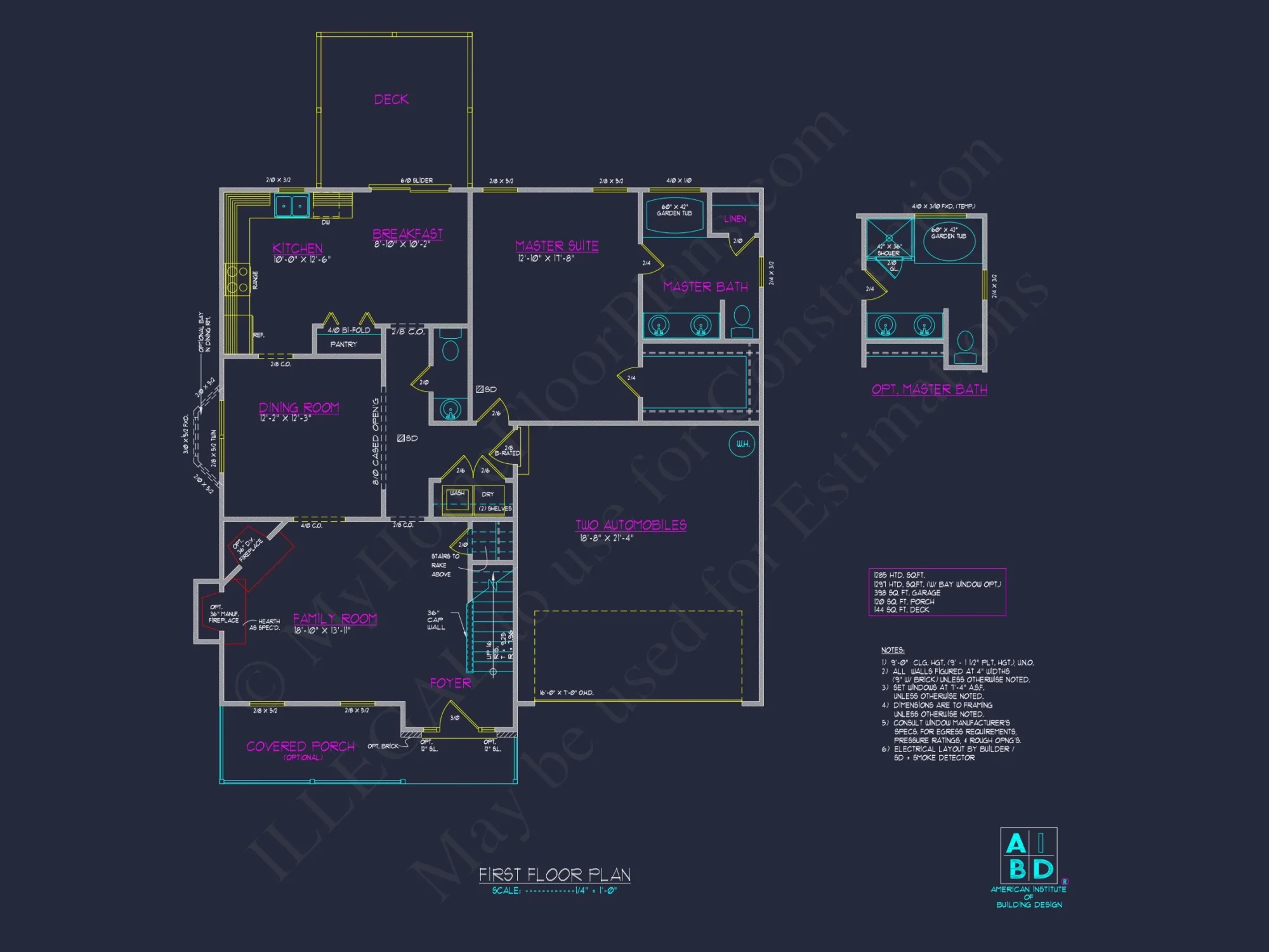 Craftsman house Plan with 5 Beds, 3.5 Baths & CAD Designs