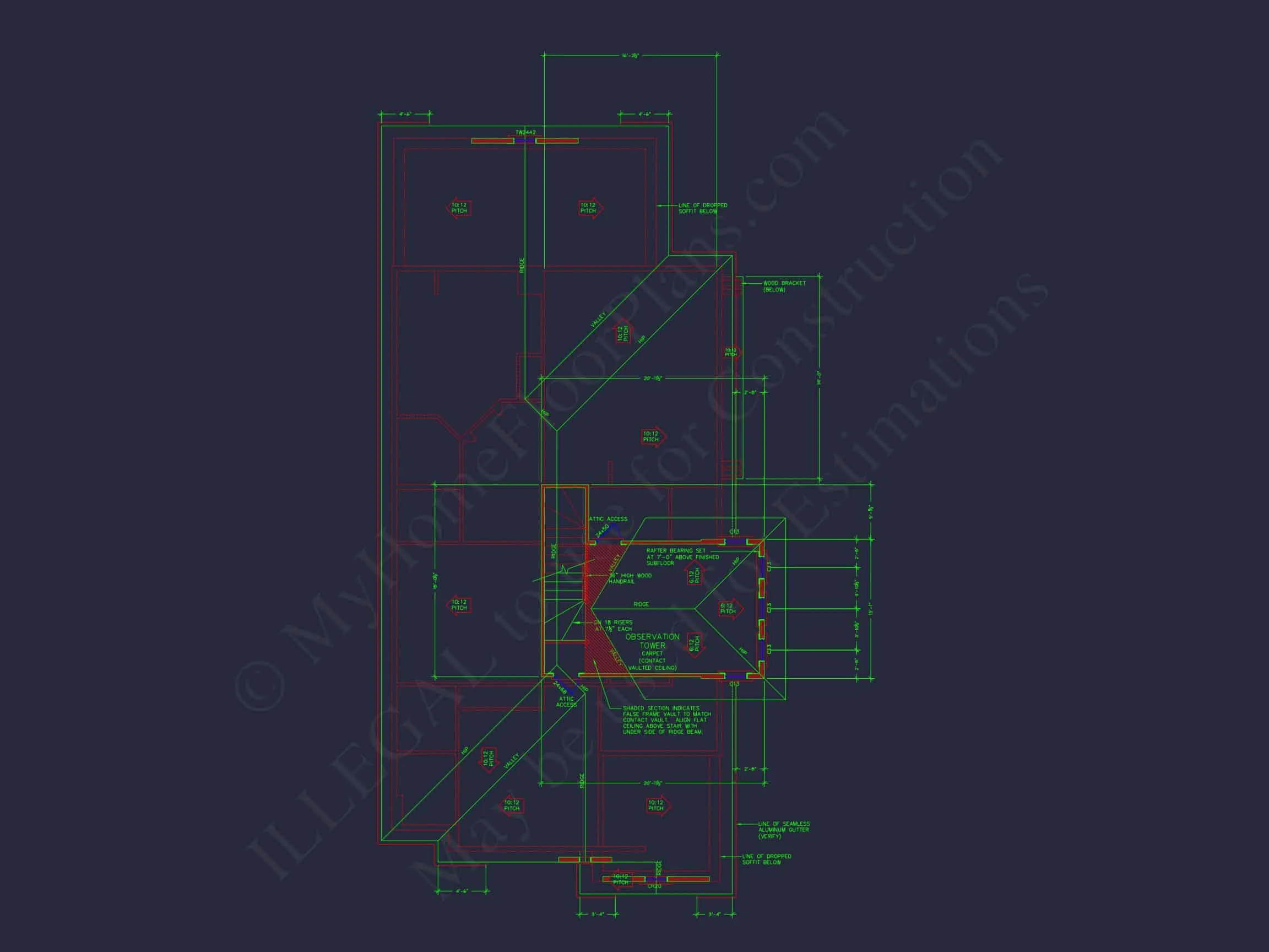 8-1460 HOUSE PLAN - Victorian house plan with 2,850 heated sq. ft., 2 stories, 4 bedrooms 13 Elegant house Plan with Victorian Style