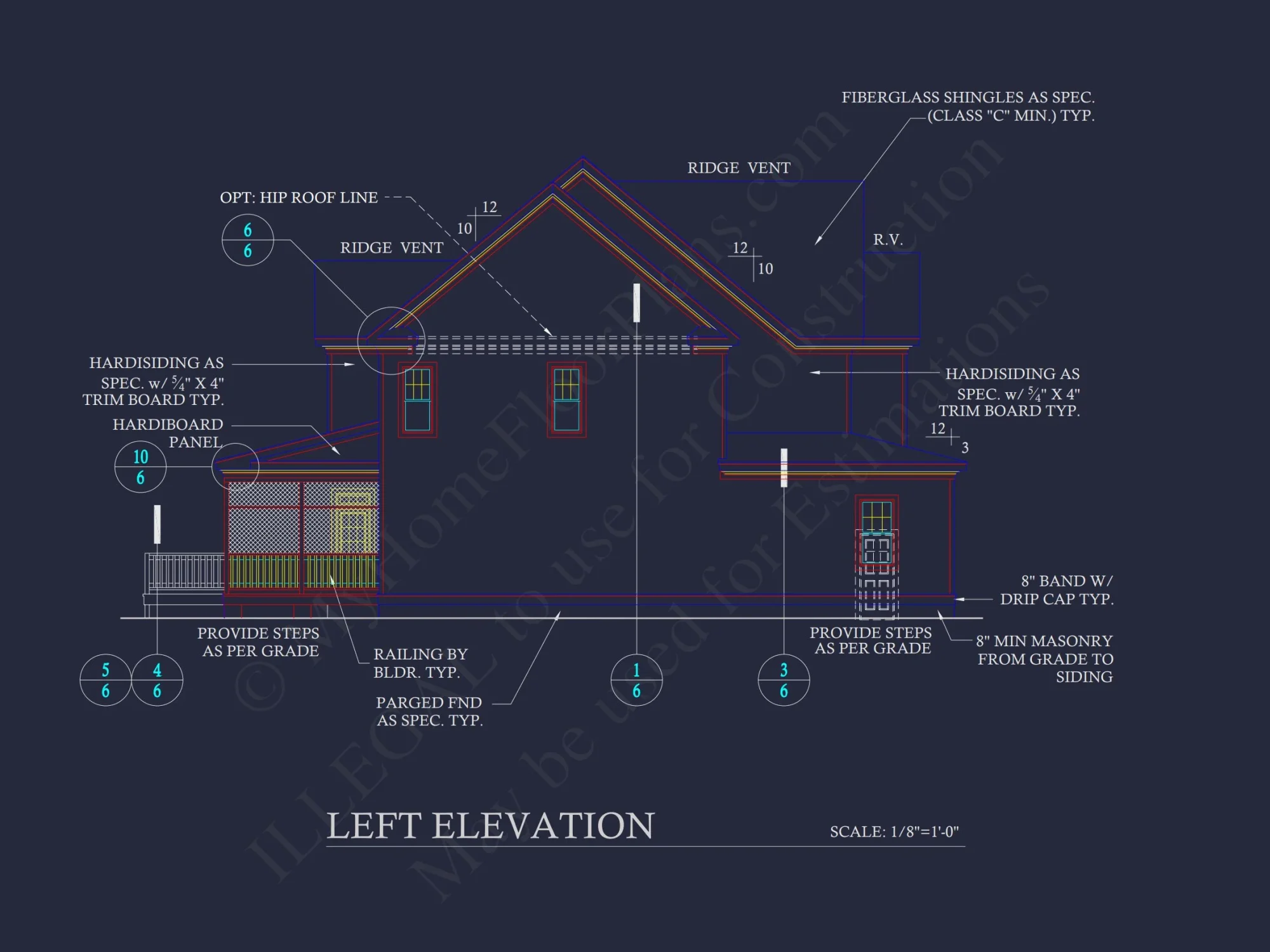 Spacious 4-Bedroom house Plan with Blueprint and CAD Designs