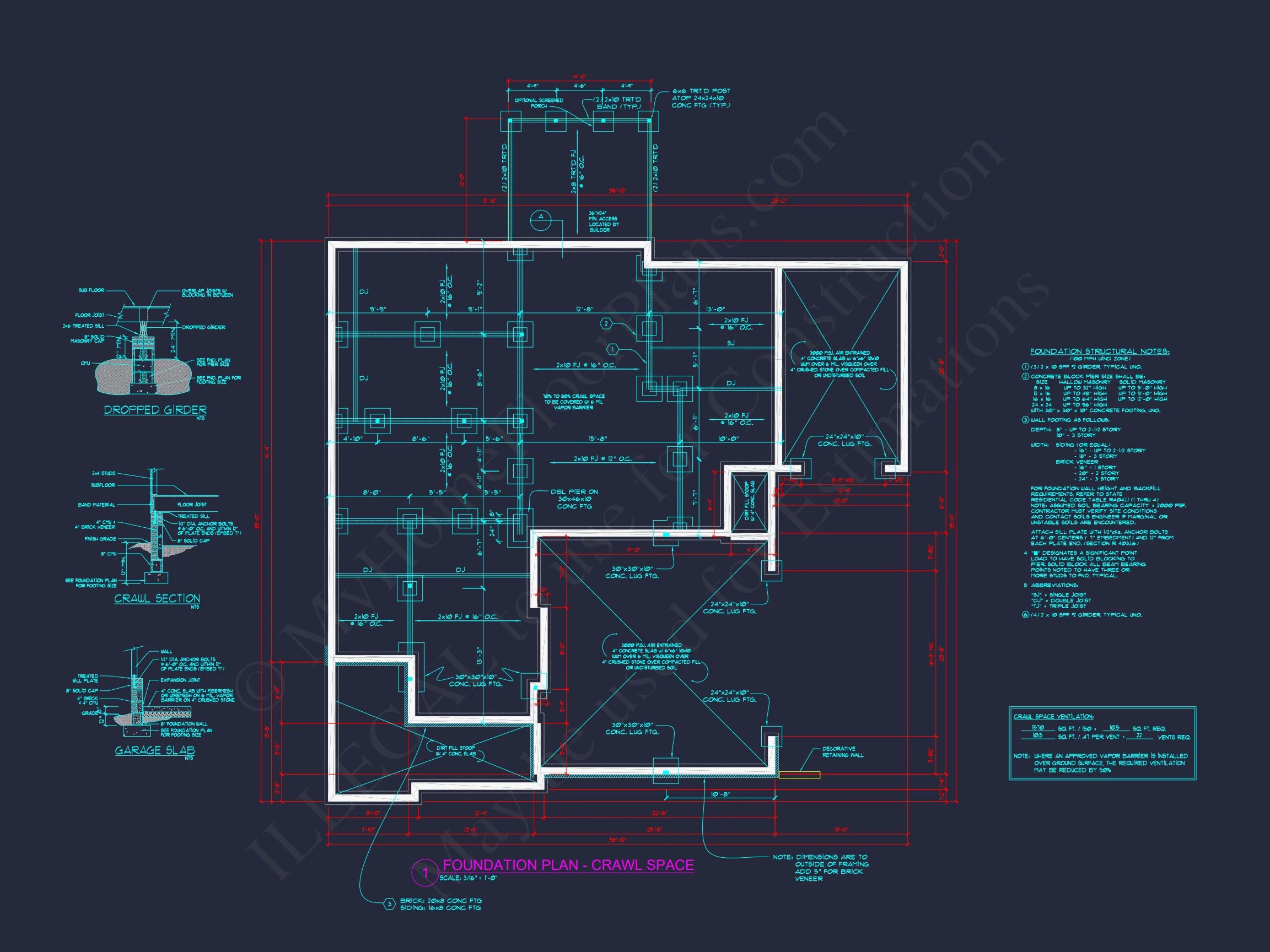 8-1396 HOUSE PLAN - Spacious 2-Story House Plan with CAD Designs and Blueprints 18 Spacious 2-Story house Plan with CAD Designs and Blueprints