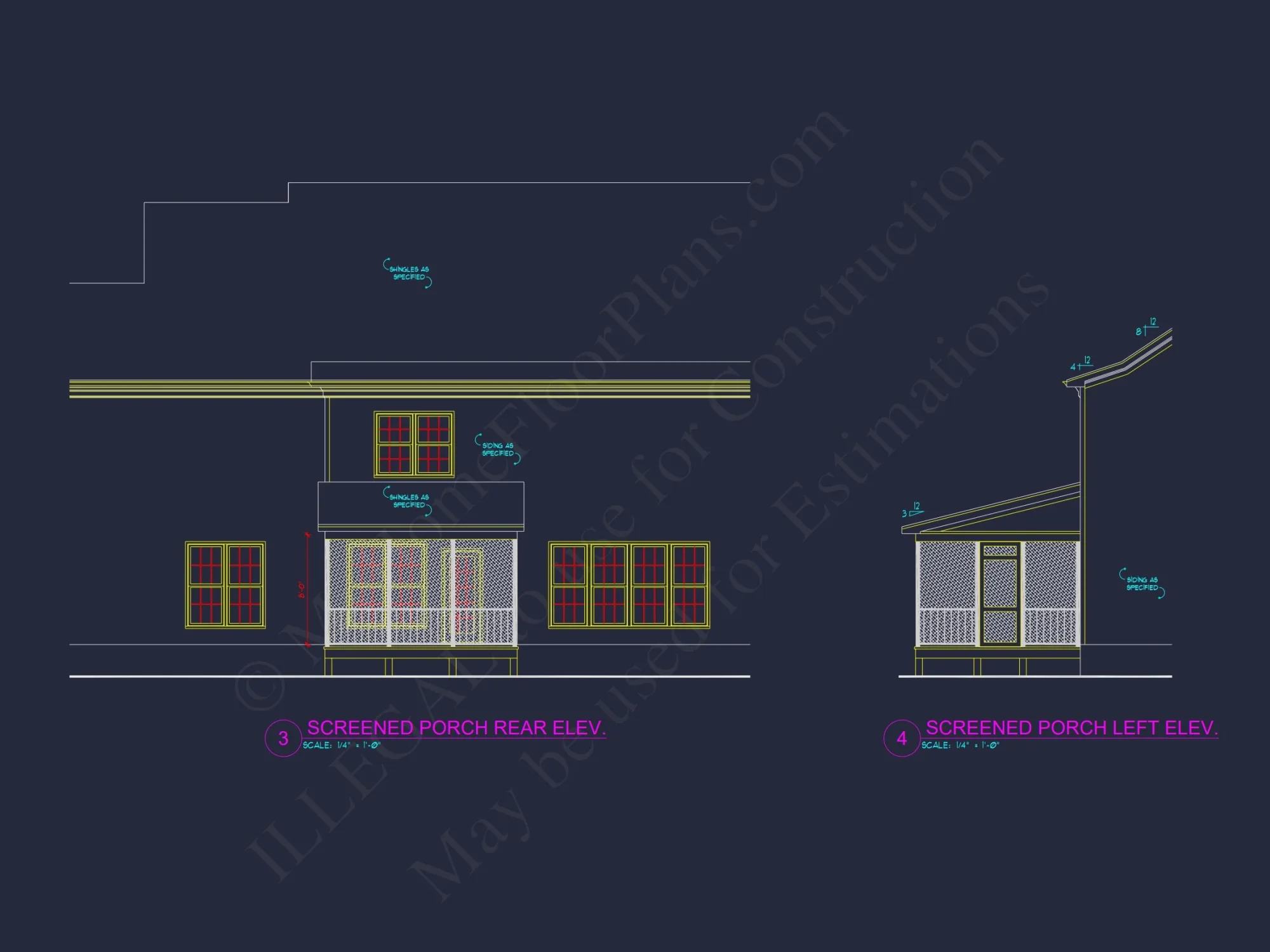 Spacious 2-Story house Plan with CAD Designs and Blueprints