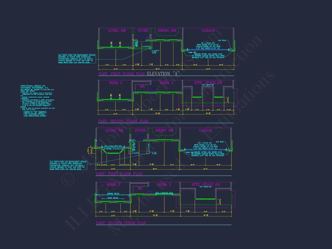Elegant 2-Story house Plan with Spacious Garage and Bonus Room