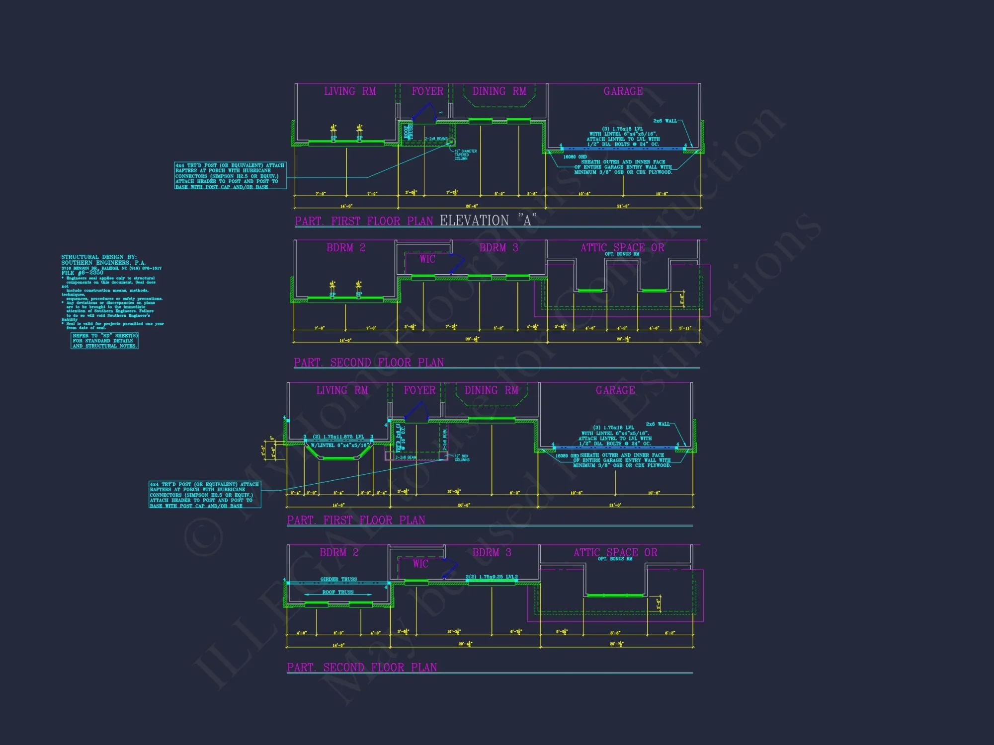 Elegant 2-Story house Plan with Spacious Garage and Bonus Room
