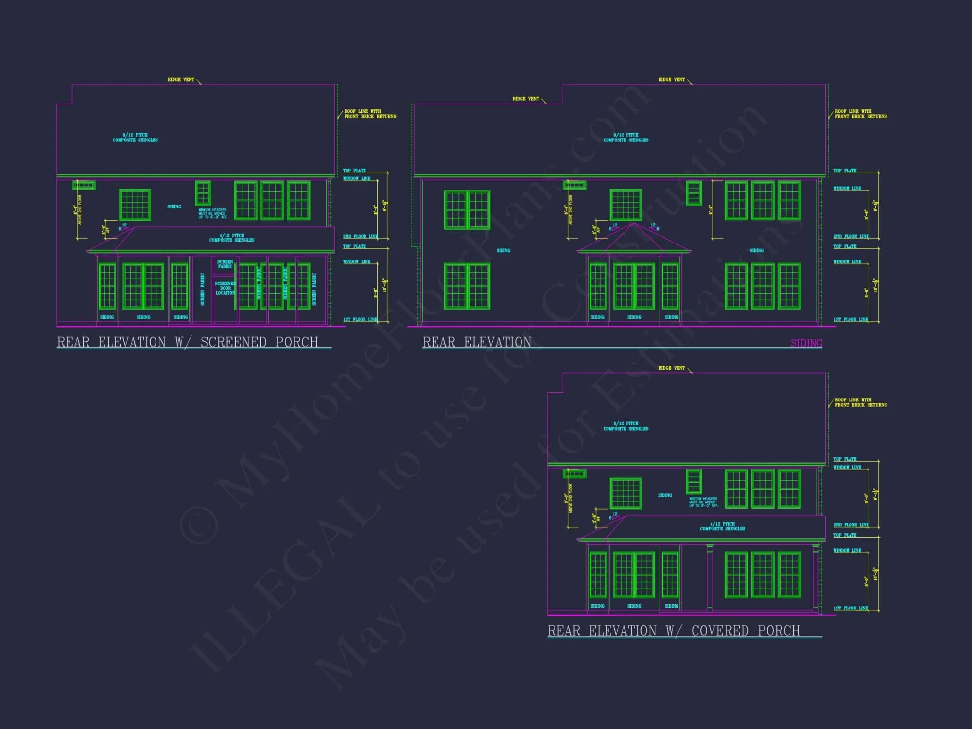 Elegant 2-Story house Plan with Spacious Garage and Bonus Room