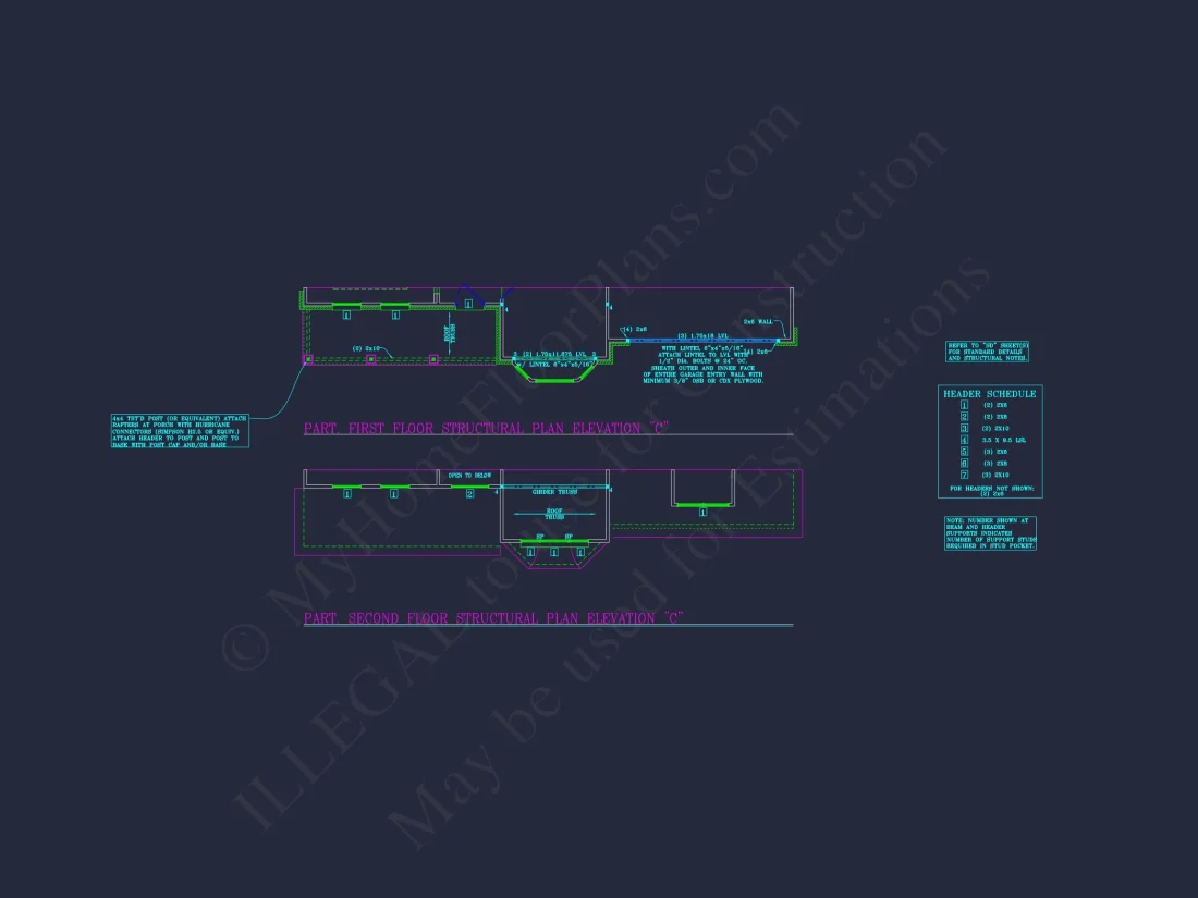 Elegant 2-Story house Plan with CAD Designs & Spacious Layout