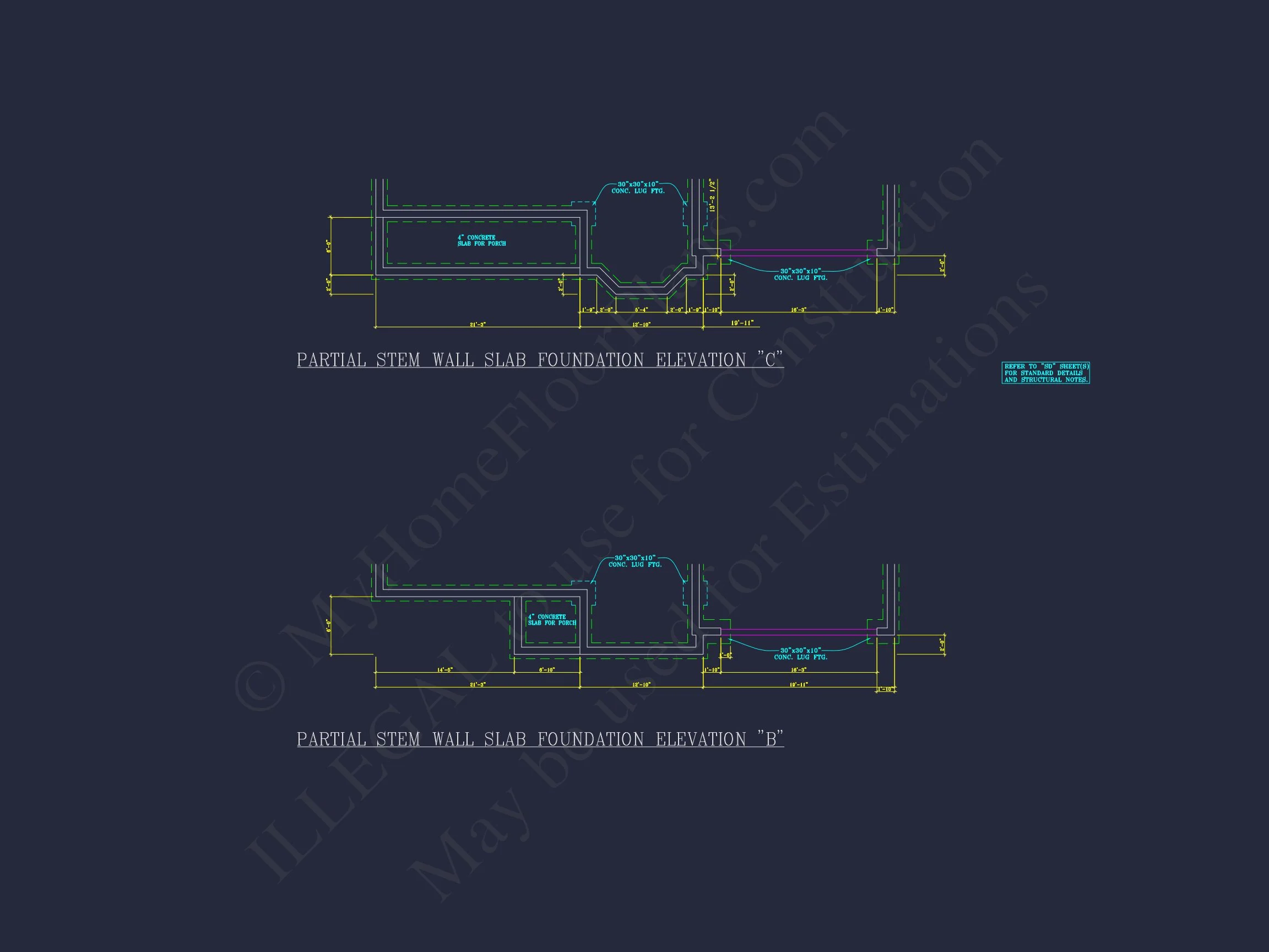 8-1389 HOUSE PLAN - Elegant 2-Story House Plan with CAD Designs & Spacious Layout 26 Elegant 2-Story house Plan with CAD Designs & Spacious Layout