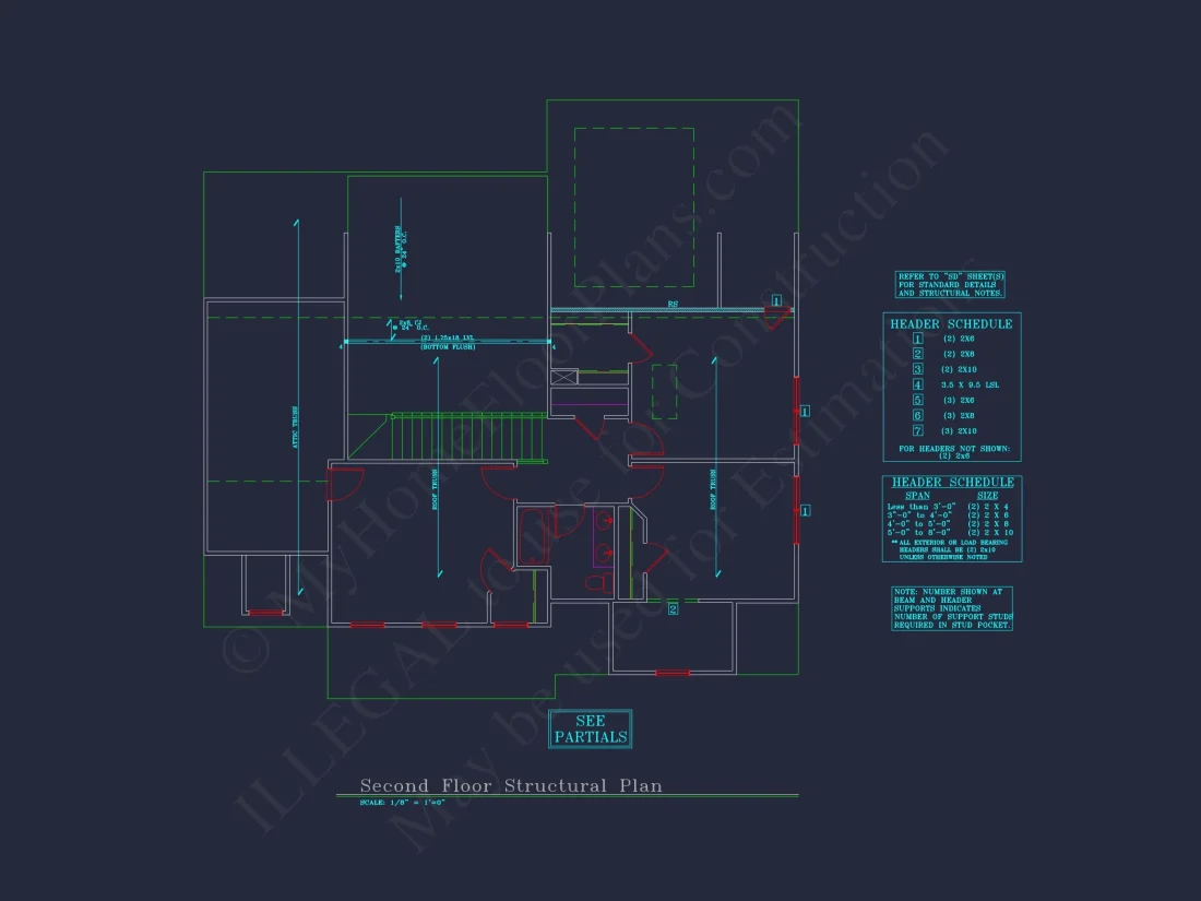 Charming 2-Story house Plan with 4 Bedrooms and CAD Designs