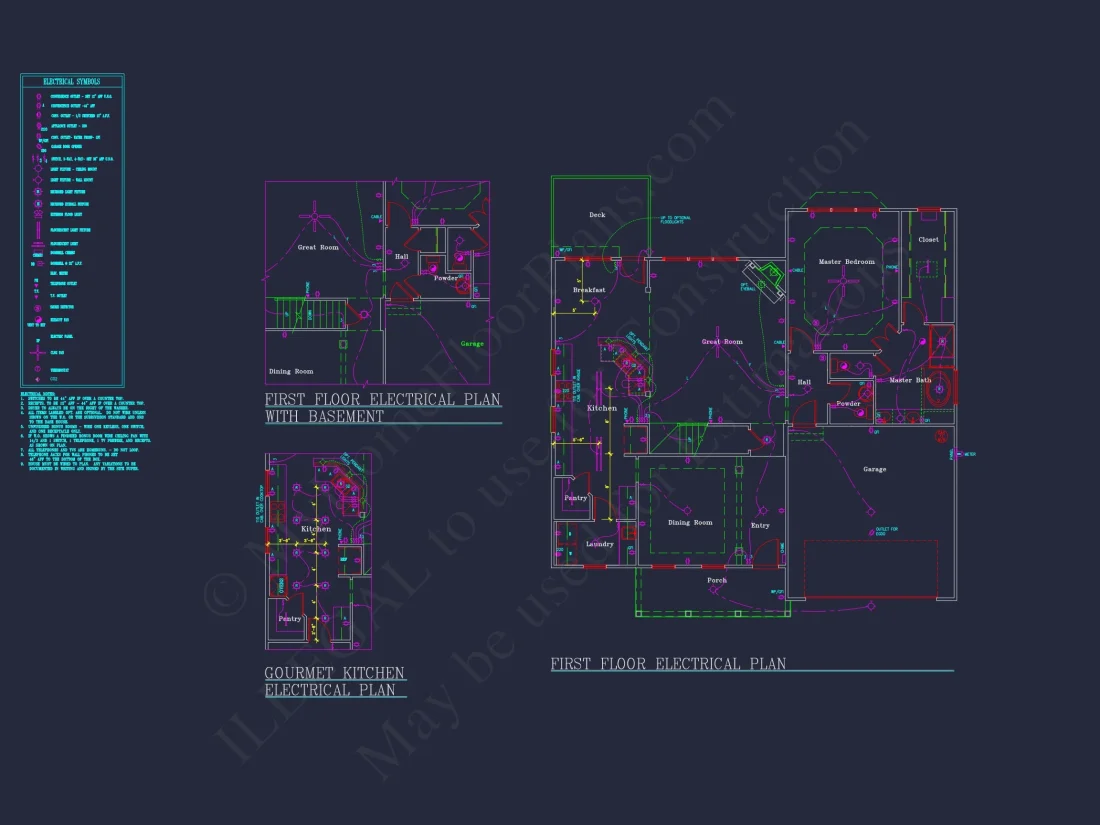 Charming 2-Story house Plan with 4 Bedrooms and CAD Designs