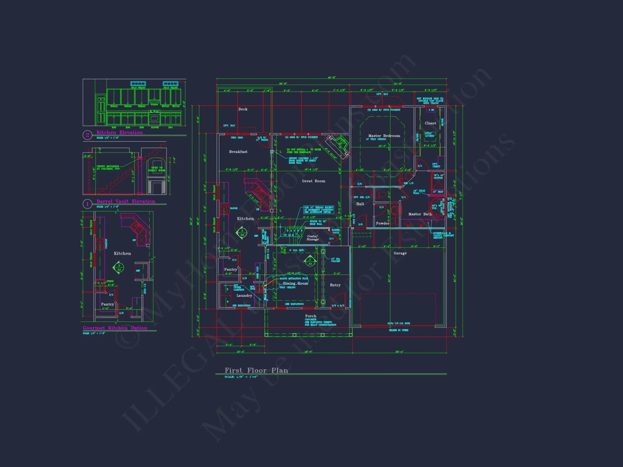 Charming 2-Story house Plan with 4 Bedrooms and CAD Designs