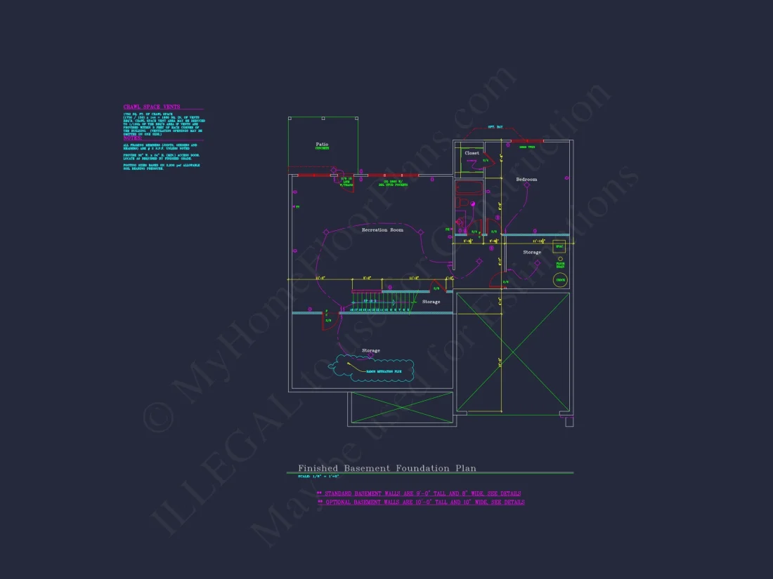 Charming 2-Story house Plan with 4 Bedrooms and CAD Designs