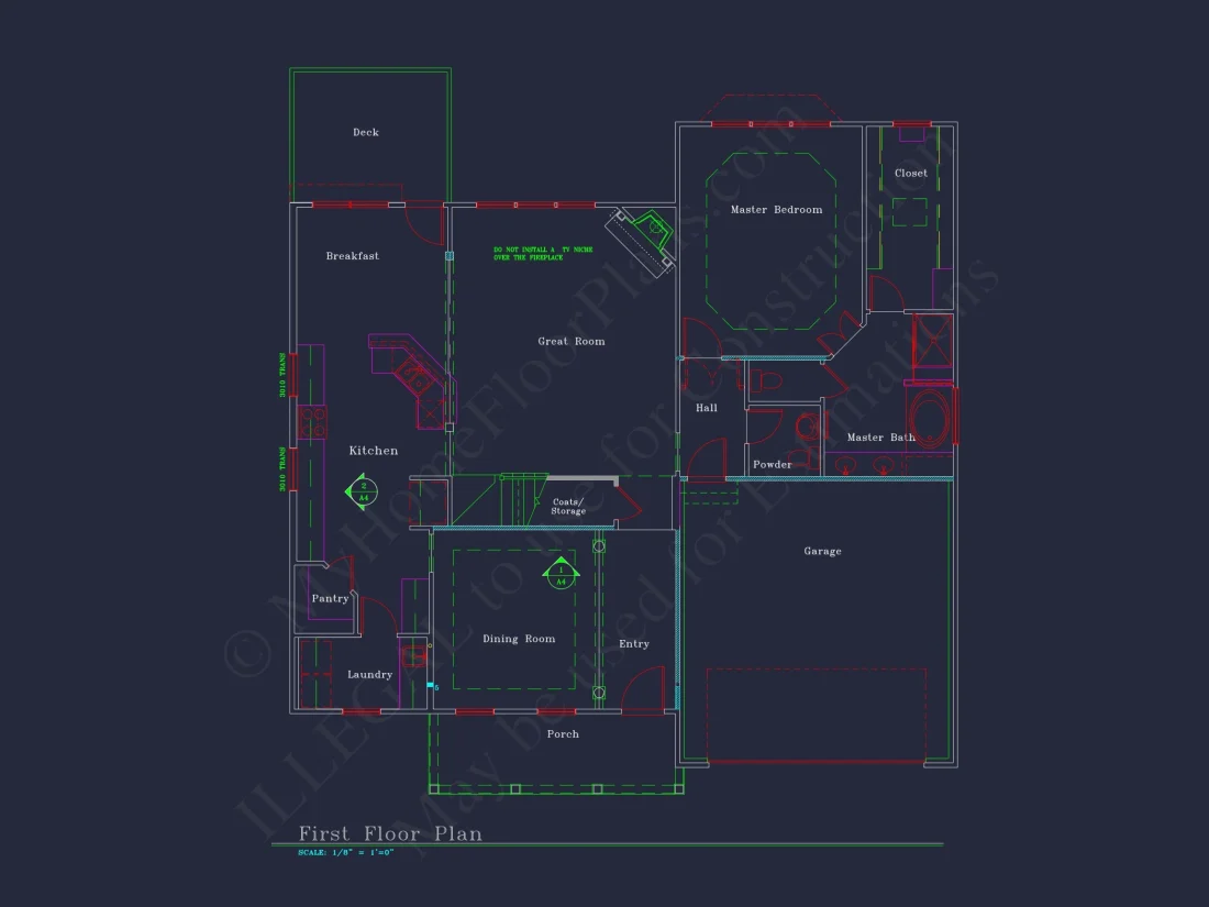 Charming 2-Story house Plan with 4 Bedrooms and CAD Designs