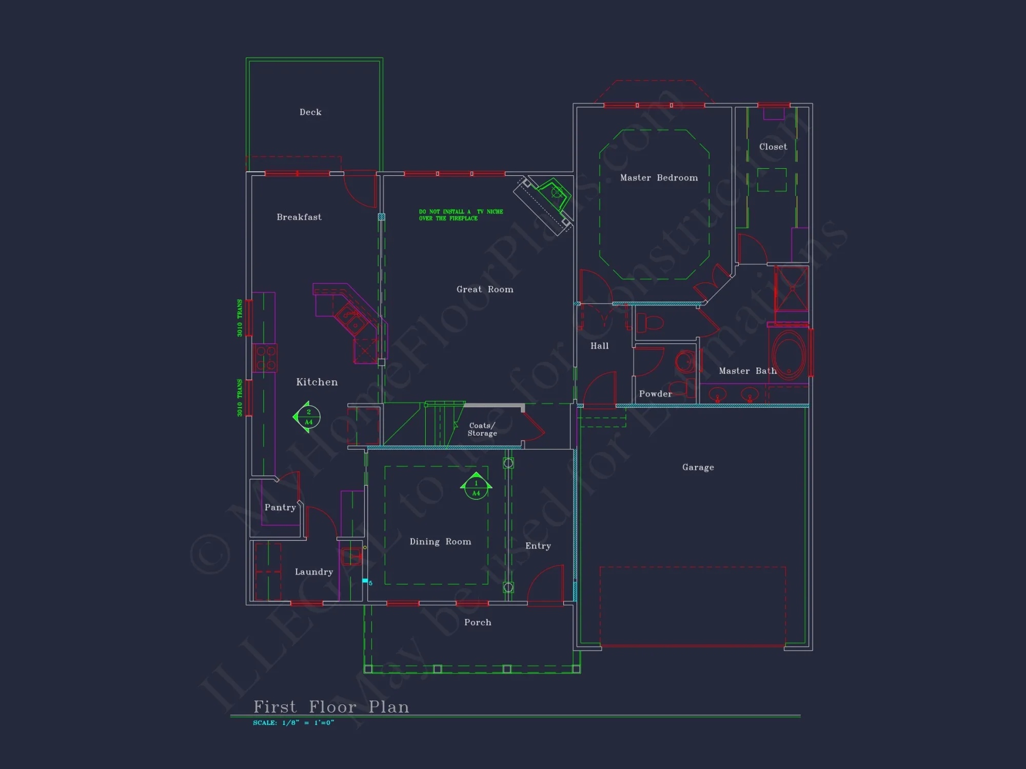 Charming 2-Story house Plan with 4 Bedrooms and CAD Designs