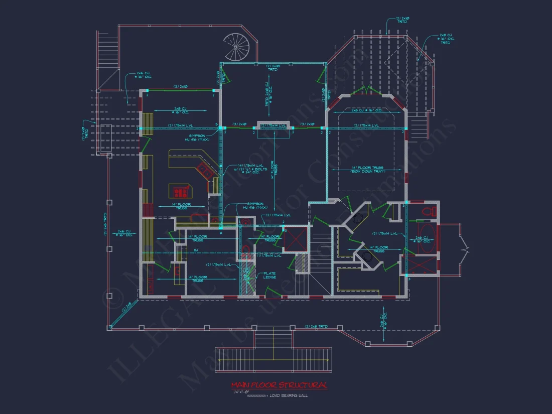 Elegant Beach House Plan with Wrap Porch and Spacious Design