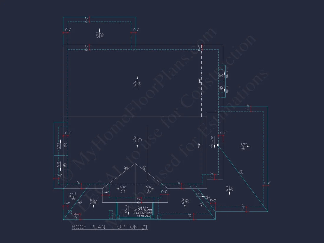 Beautiful 2-Story house Floor Plan with 3 Bedrooms and CAD Designs