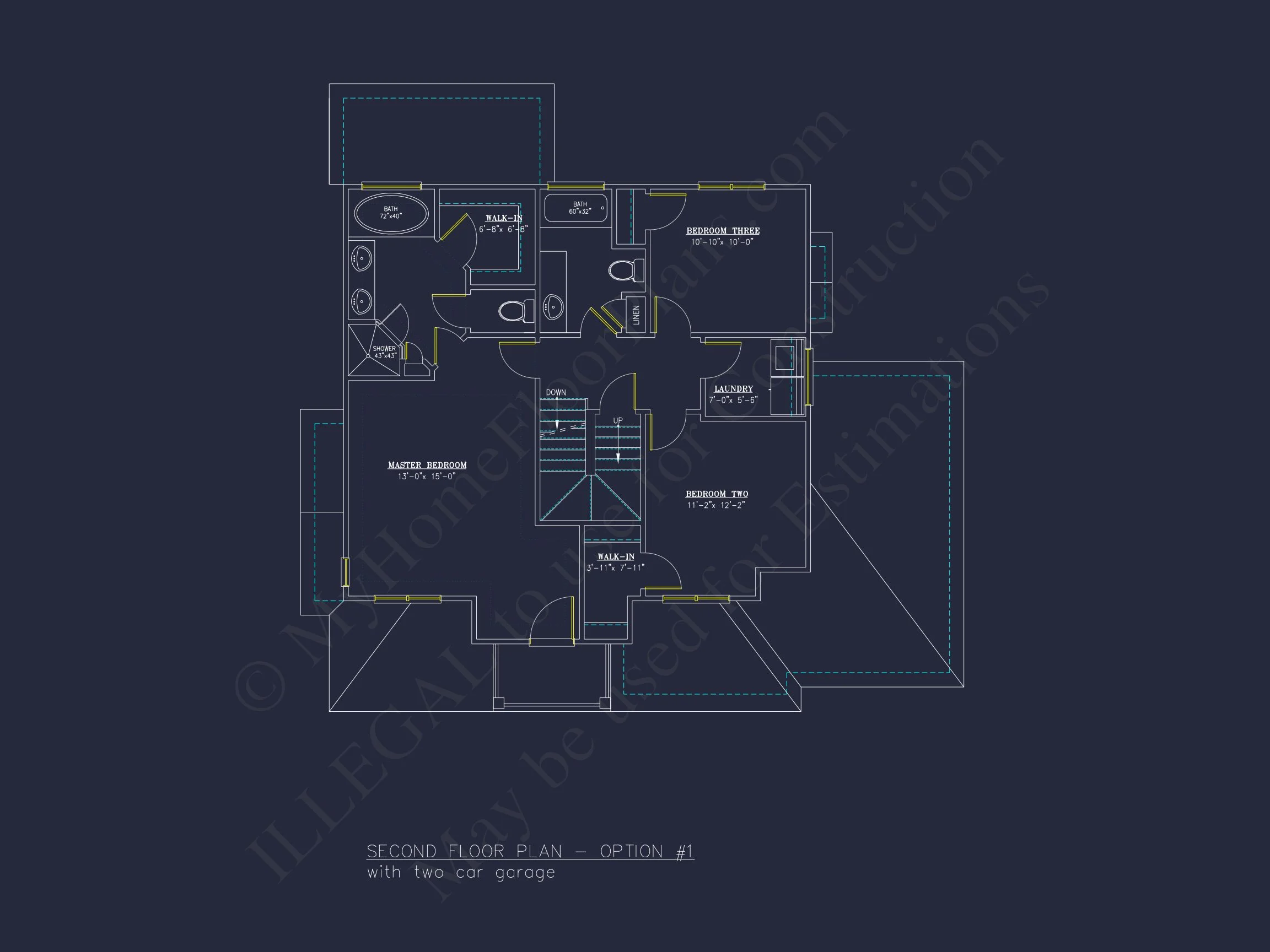 8-1374 HOUSE PLAN - Beautiful 2-story house plan featuring 3 bedrooms, 3 baths, 2,212 heated sq. ft. 11 Beautiful 2-Story house Floor Plan with 3 Bedrooms and CAD Designs