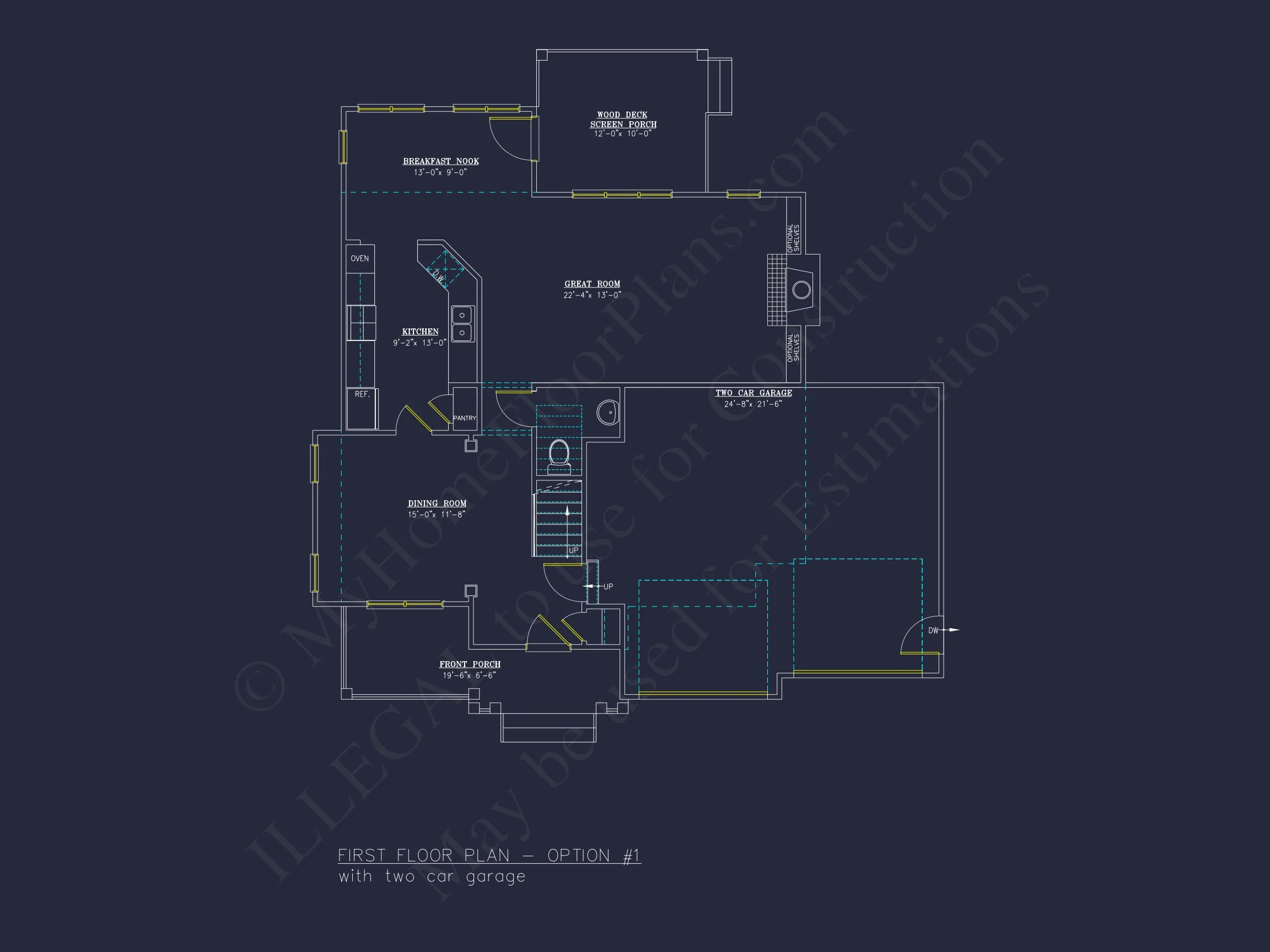 8-1374 HOUSE PLAN - Beautiful 2-story house plan featuring 3 bedrooms, 3 baths, 2,212 heated sq. ft. 10 Beautiful 2-Story house Floor Plan with 3 Bedrooms and CAD Designs