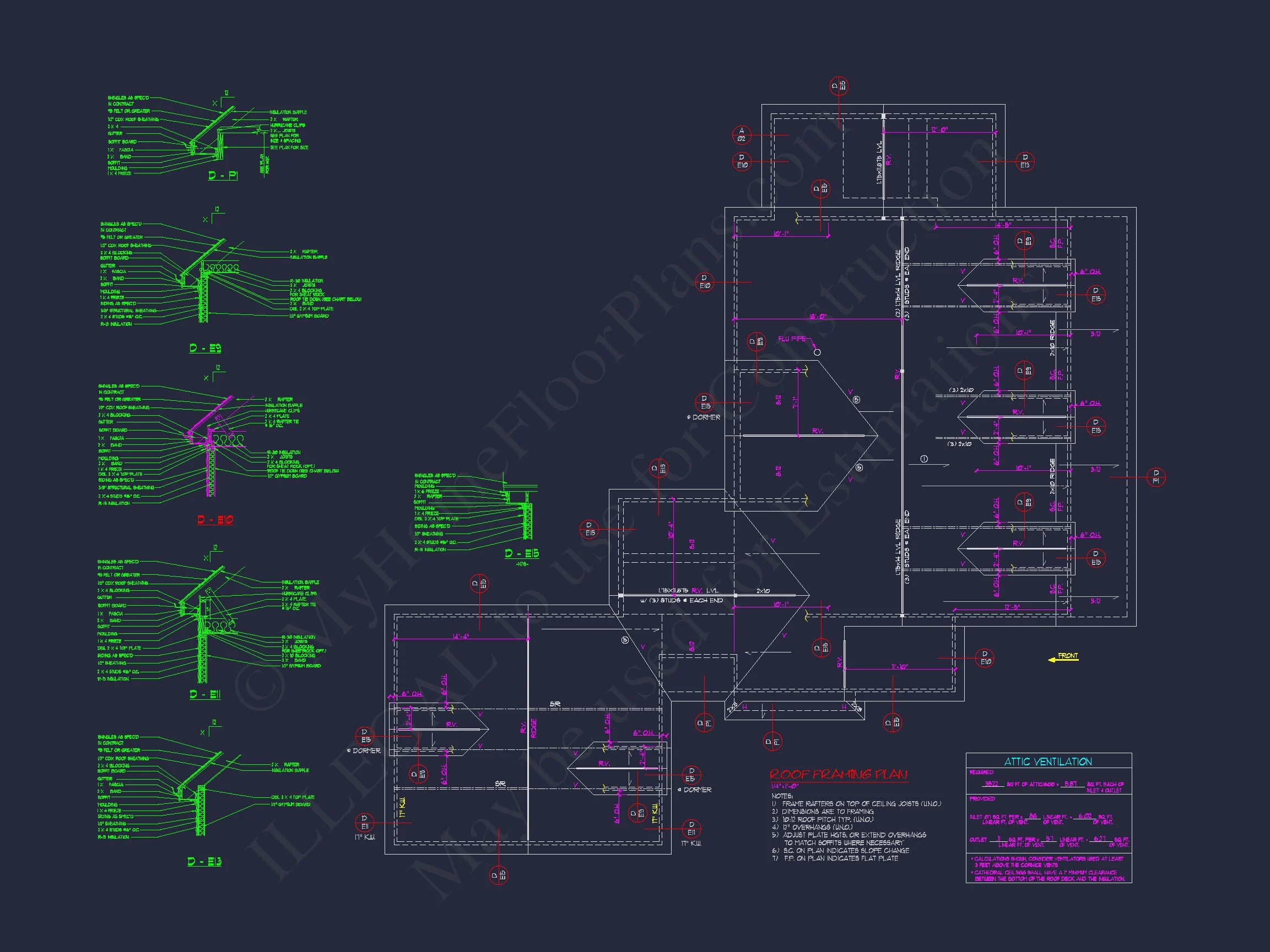 Floor Blueprint & CAD Design