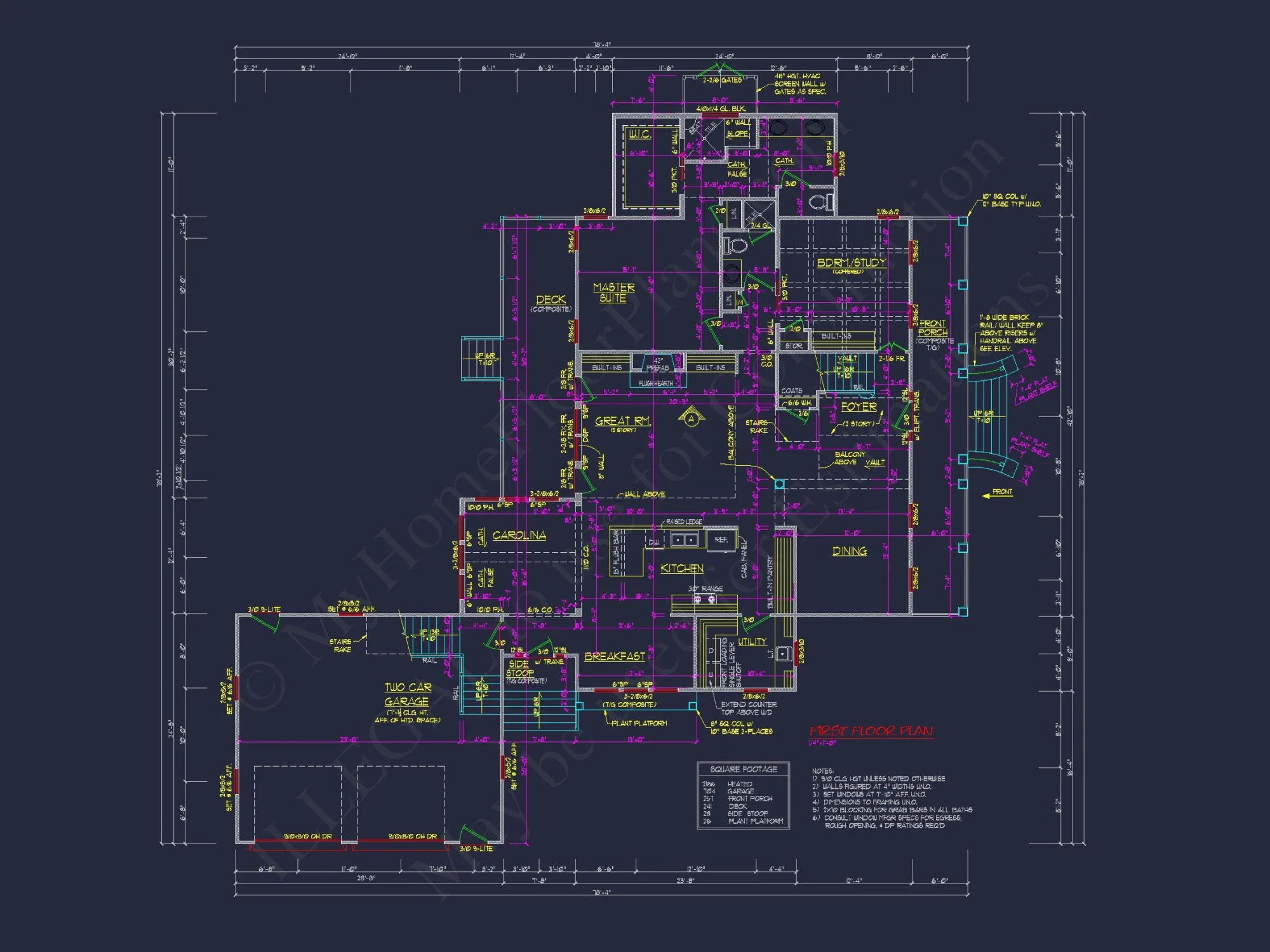 Classic 2-Story house Plan