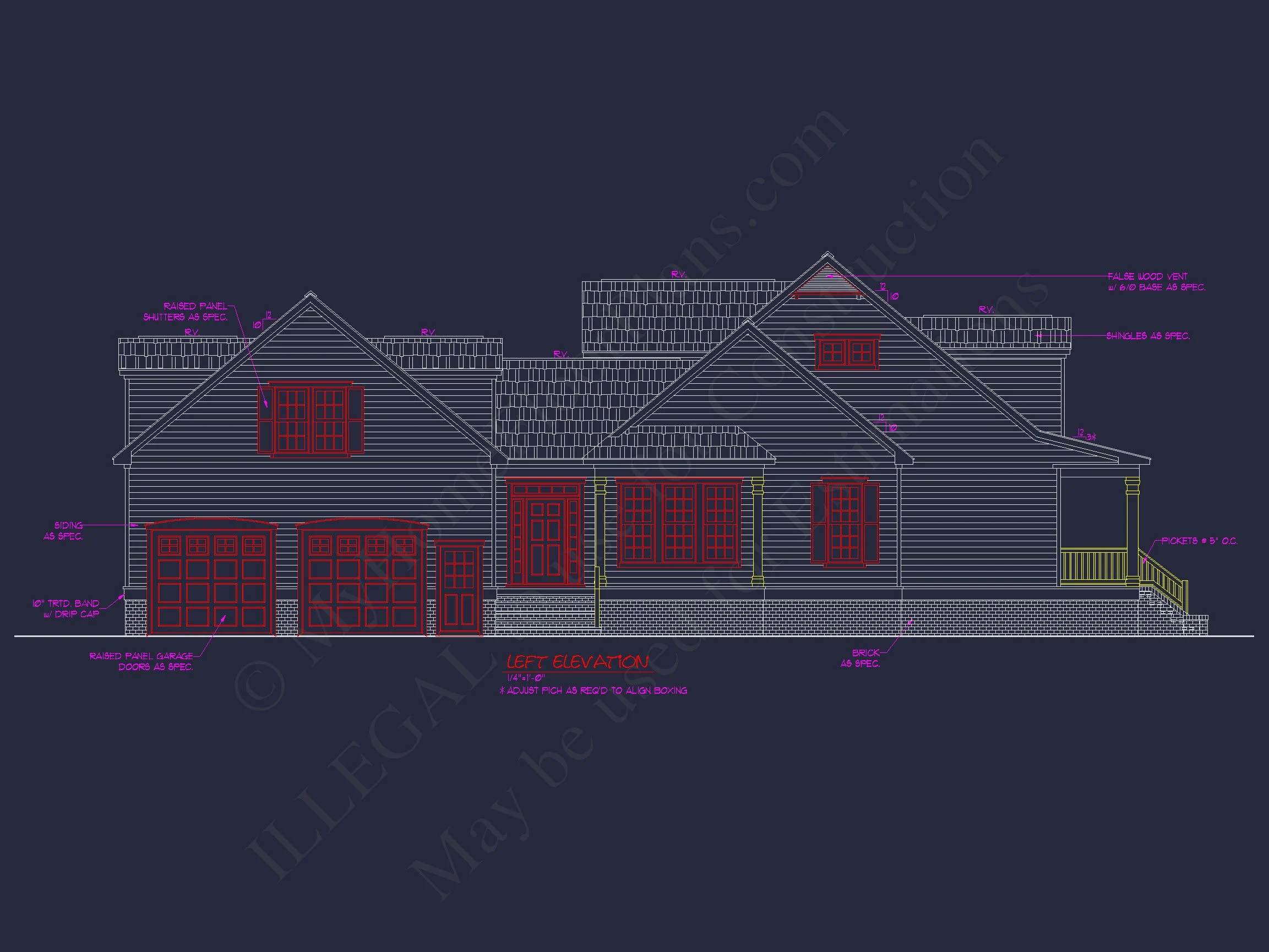 Classic 2-Story house Plan