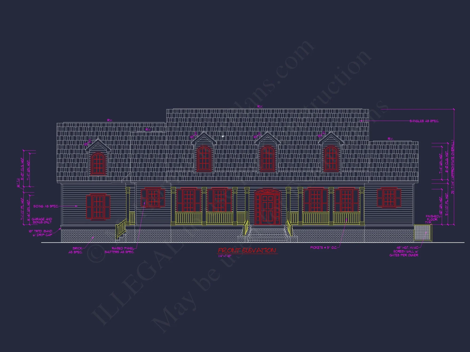 Classic 2-Story house Plan